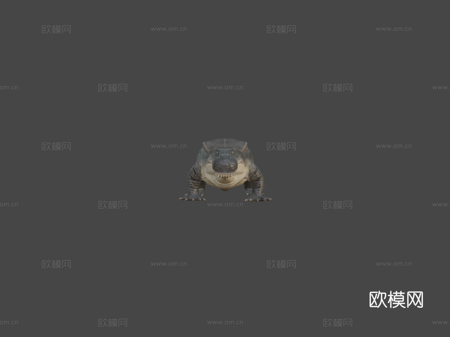 帝鳄3d模型