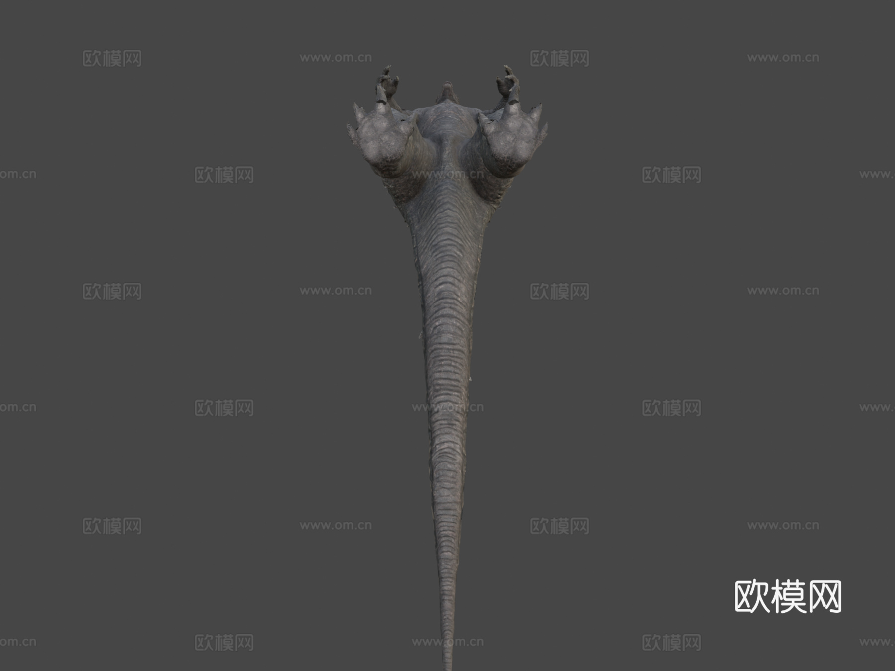 使命召唤战区哥斯拉3d模型