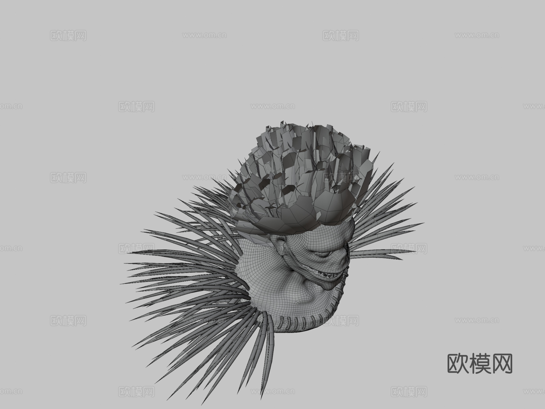 死亡笔记-流克3d模型