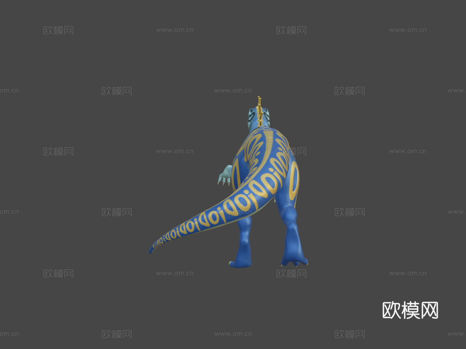迪诺恐龙3d模型