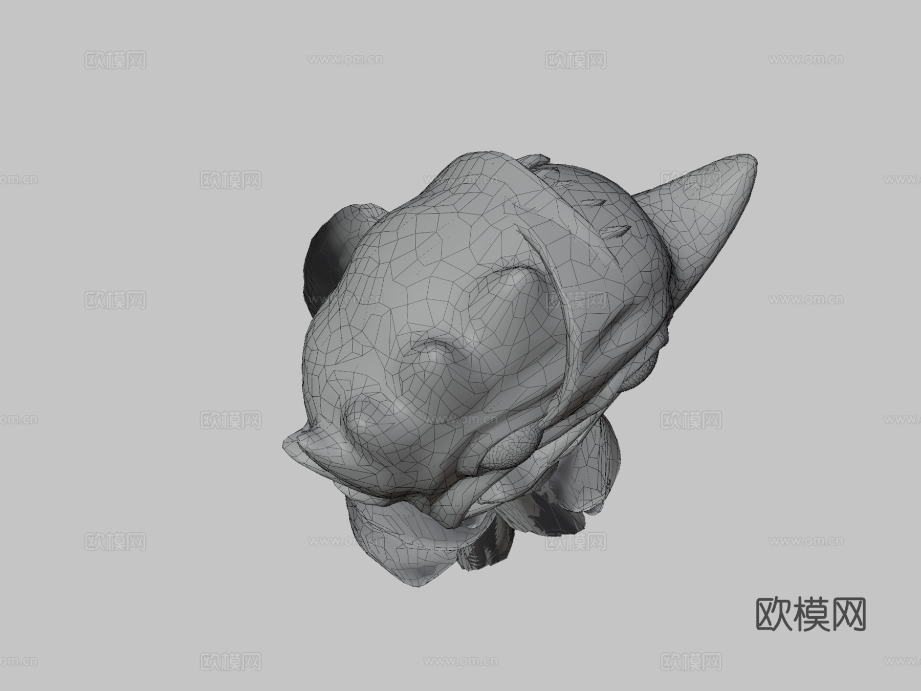 班班花园7-顽劣的比特吉格尔3d模型