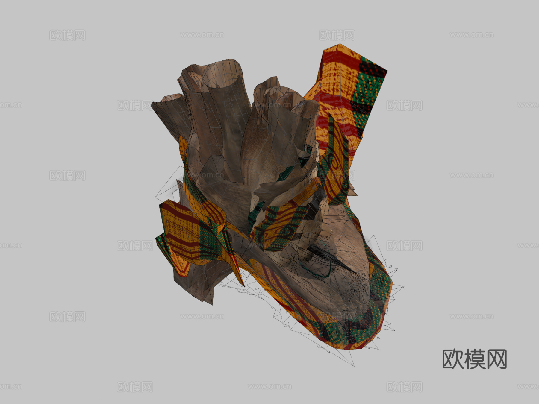 骆驼3d模型
