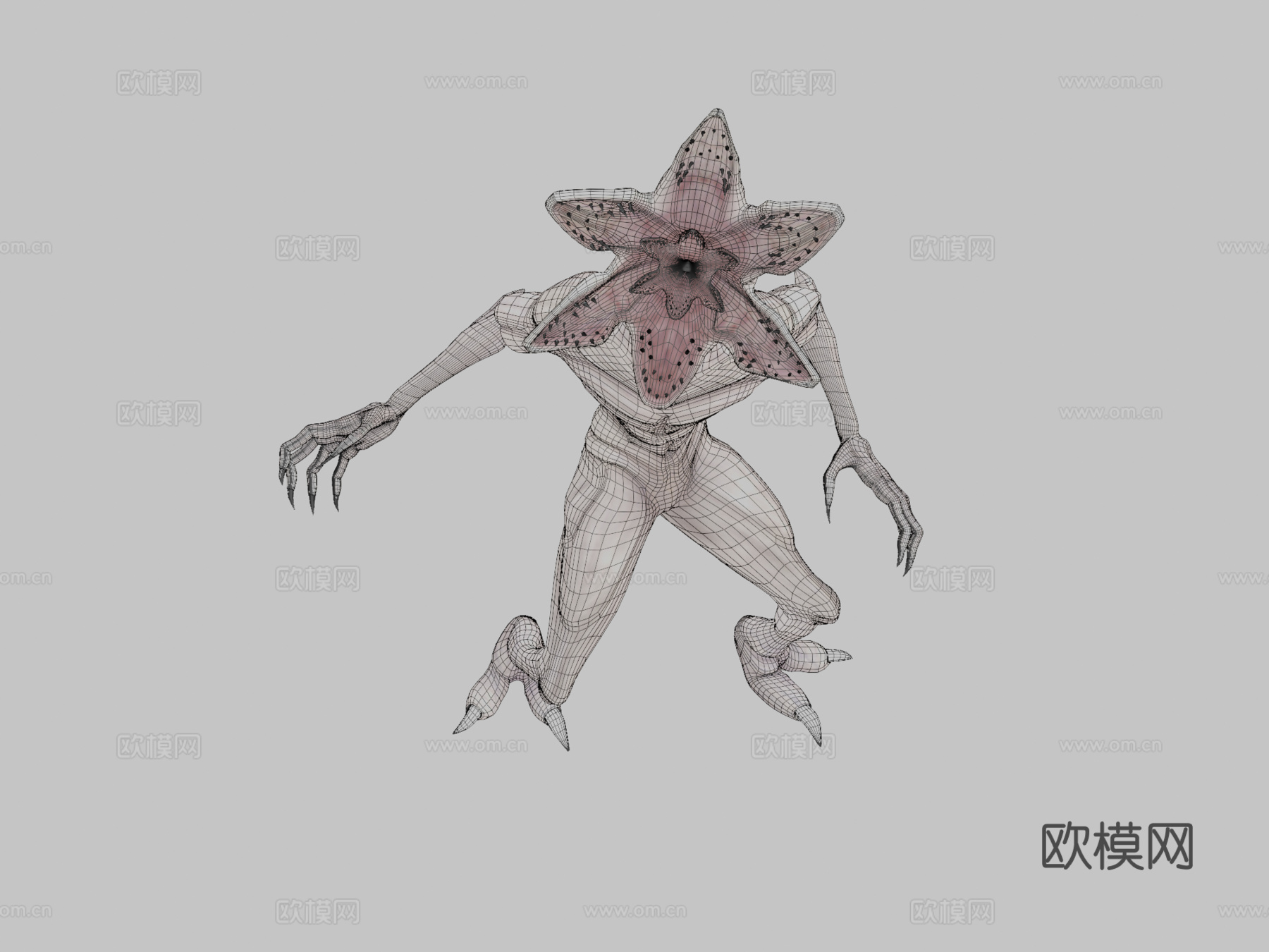 恶魔戈贡3d模型