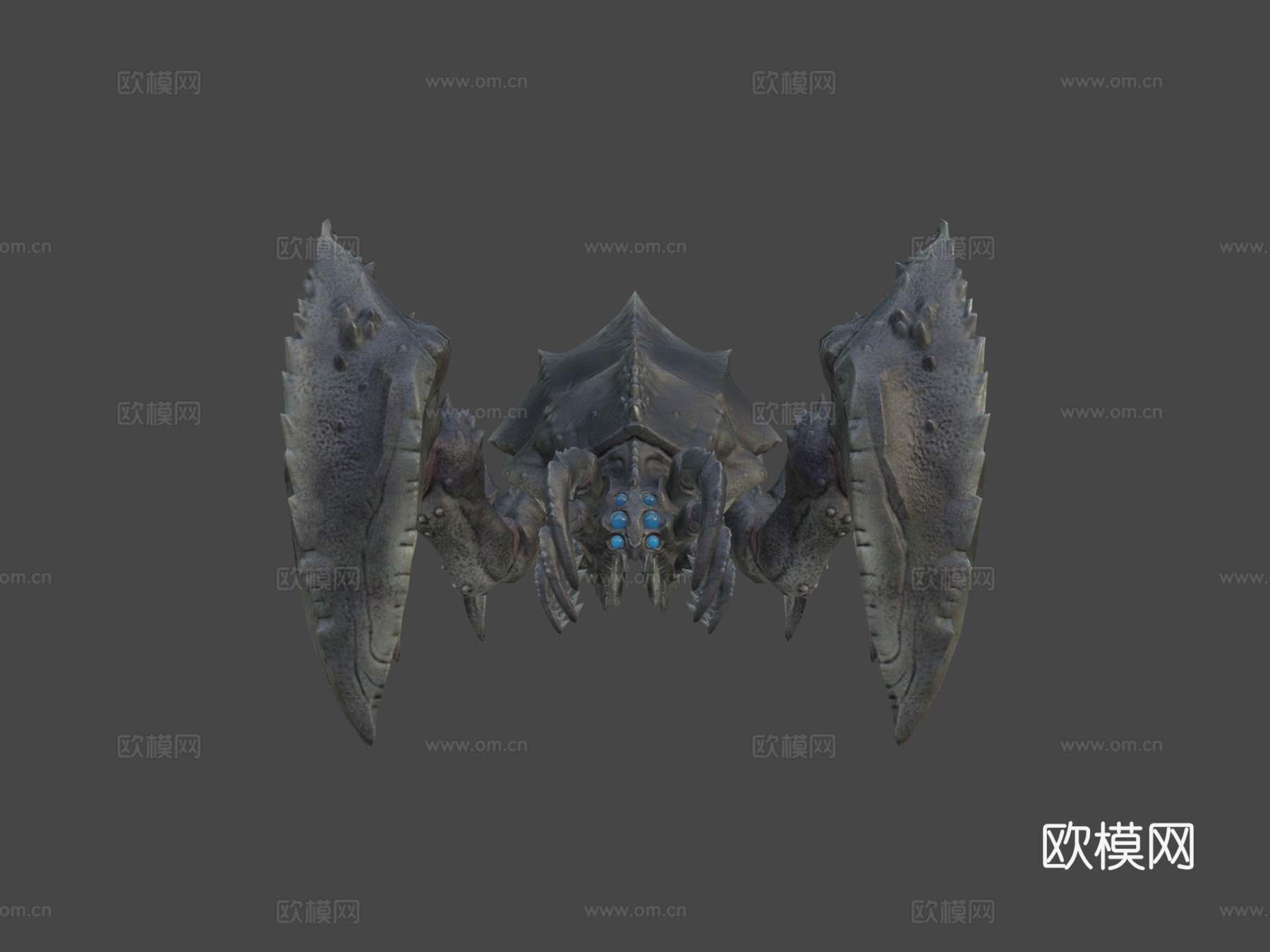 奥尼西德斯动画3d模型