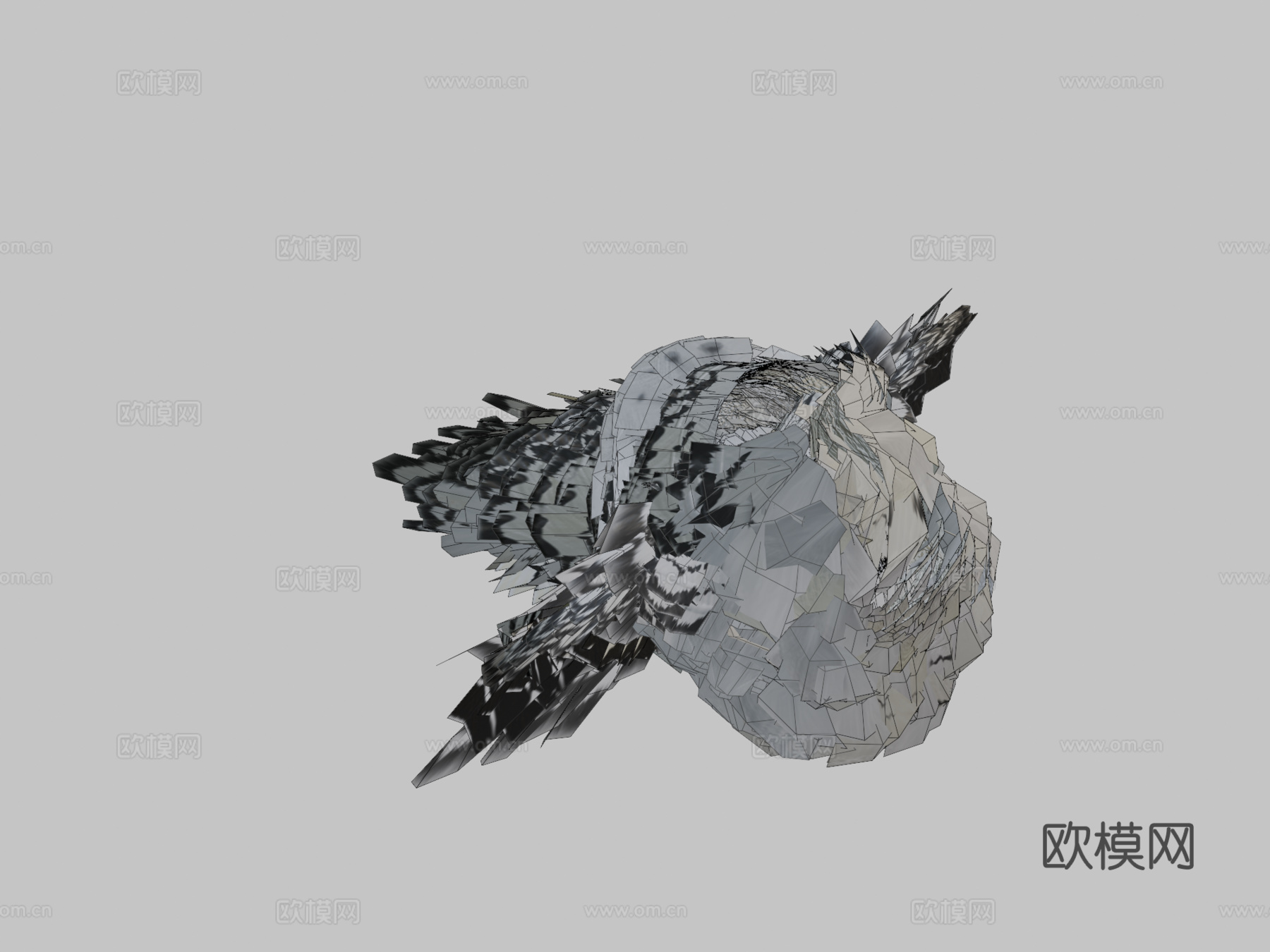 矛隼3d模型