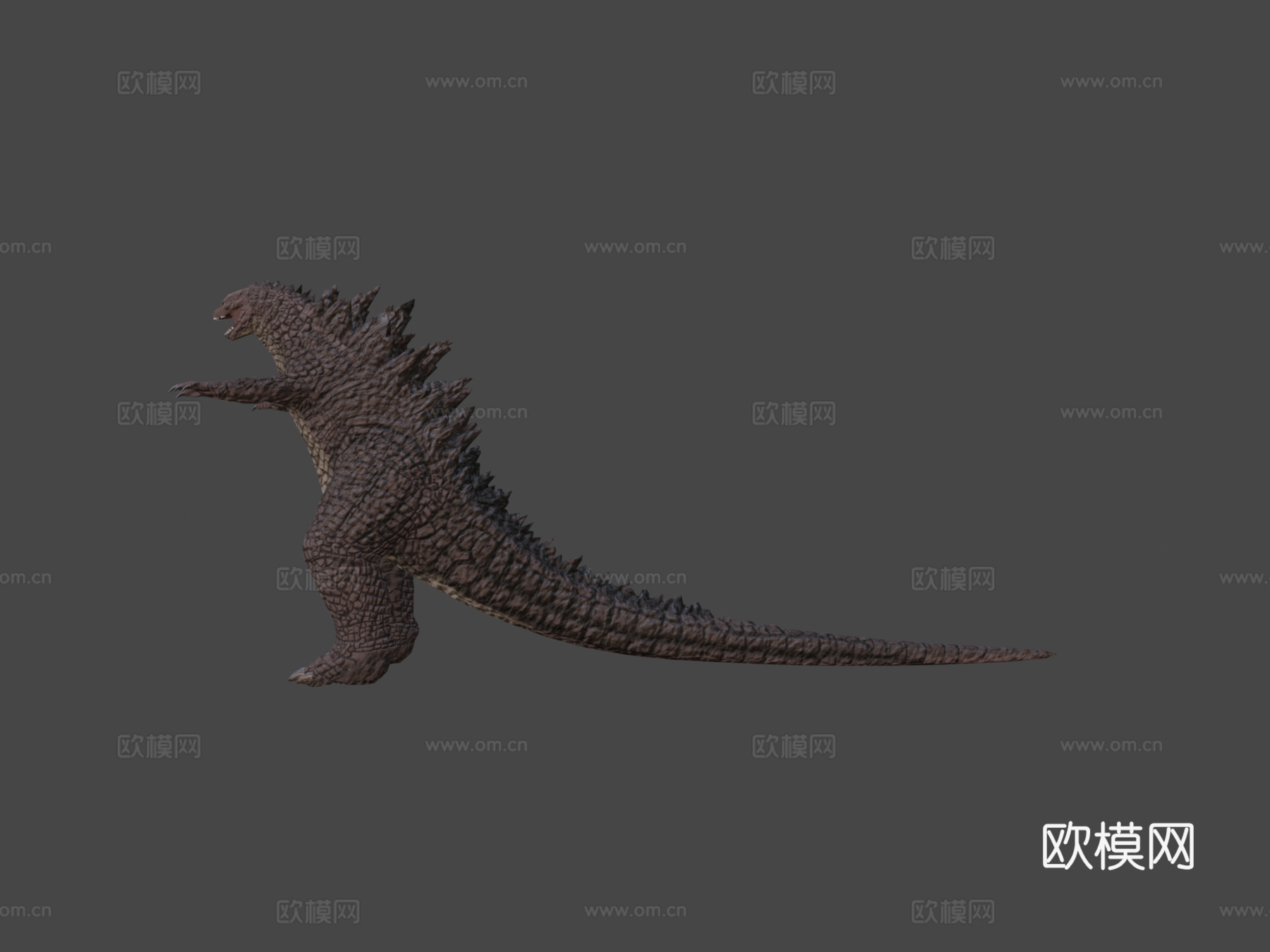 哥斯拉3d模型