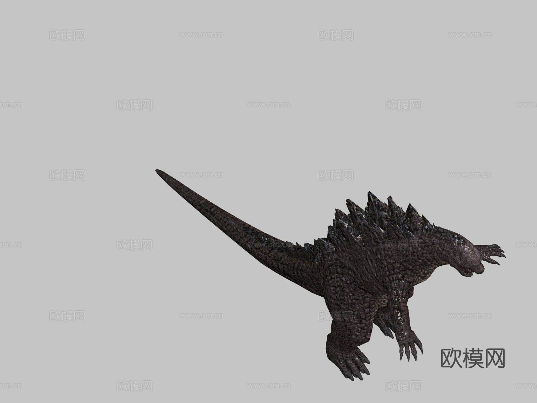 哥斯拉3d模型