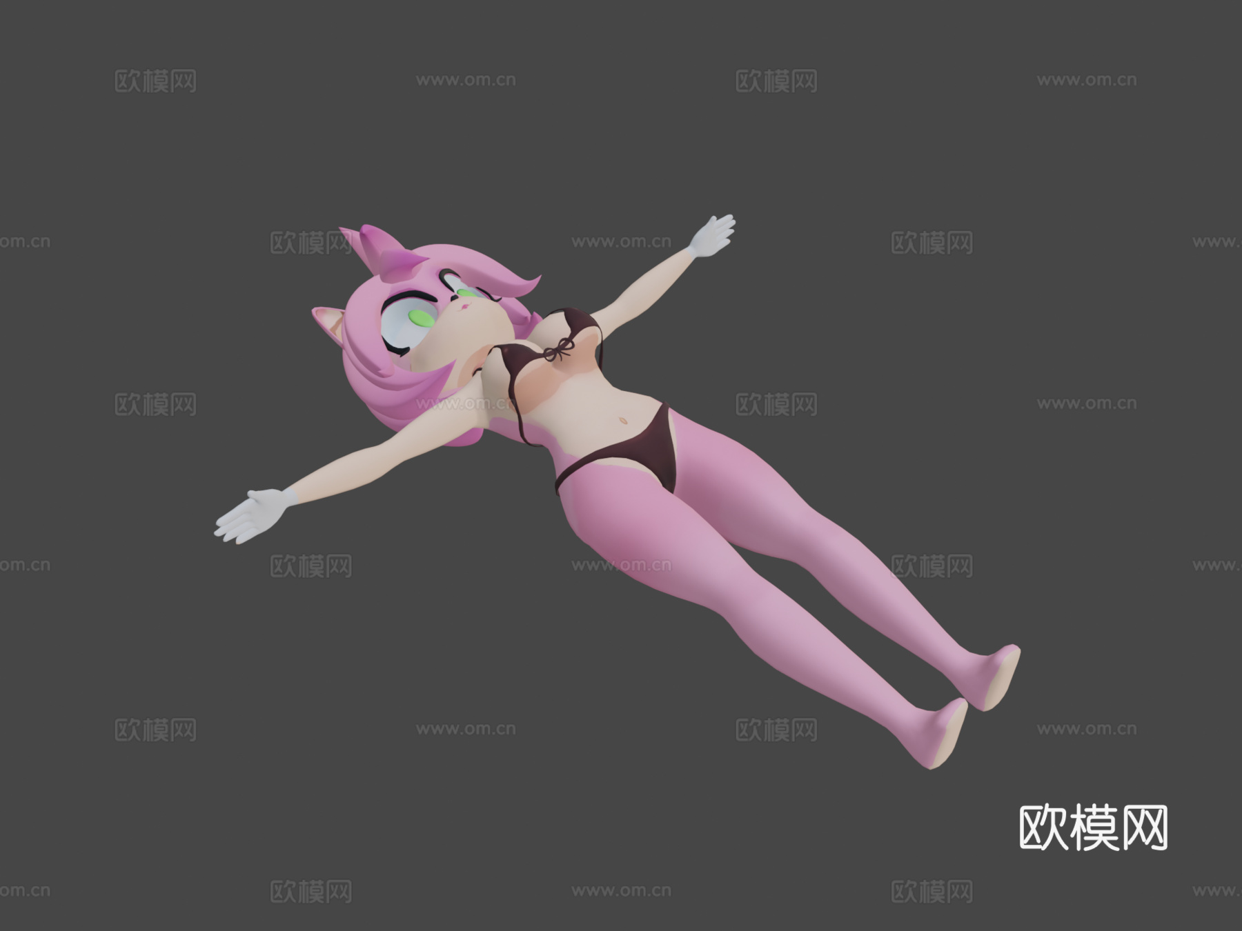 艾咪·罗斯3d模型