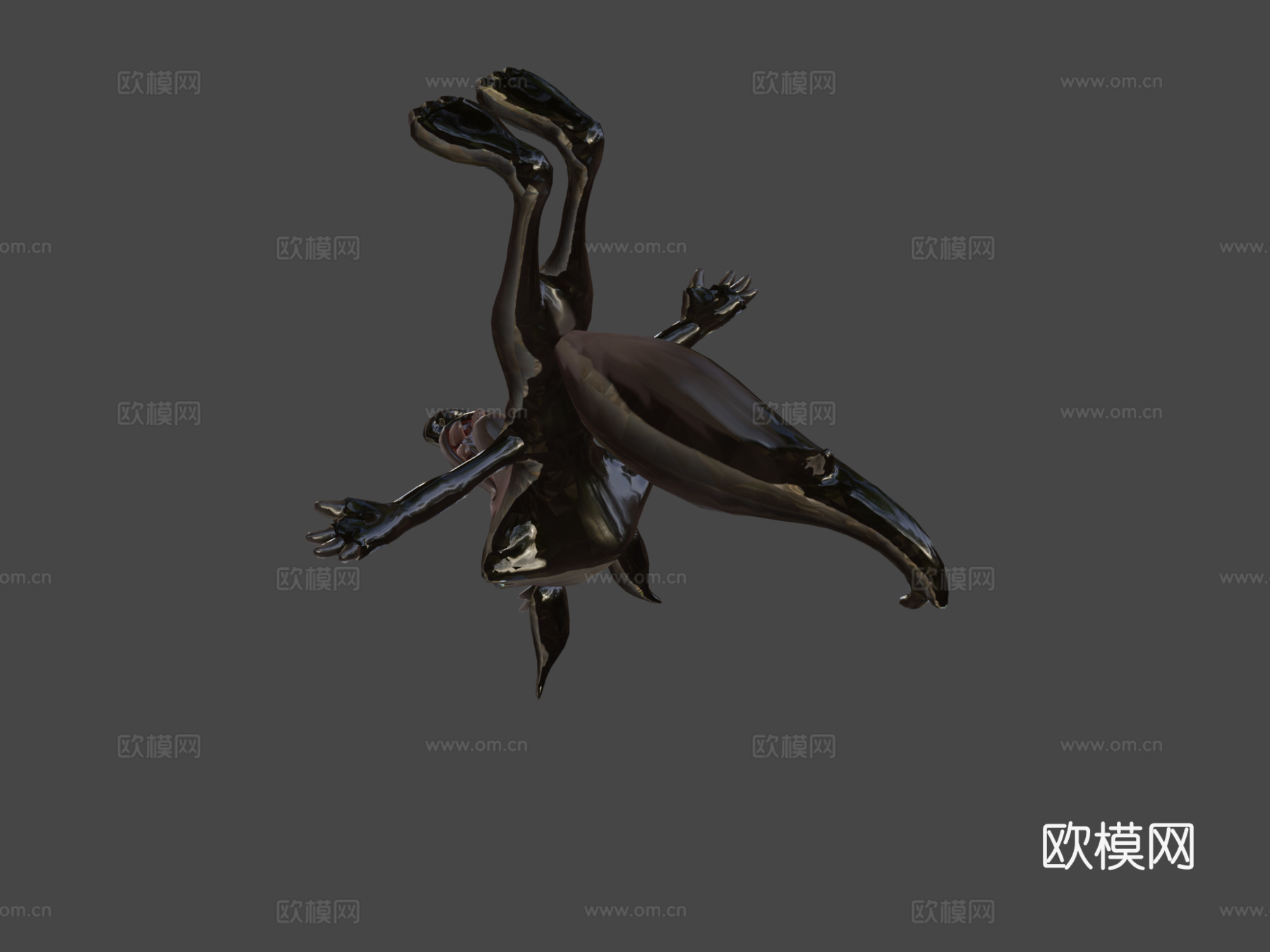 郊狼3d模型