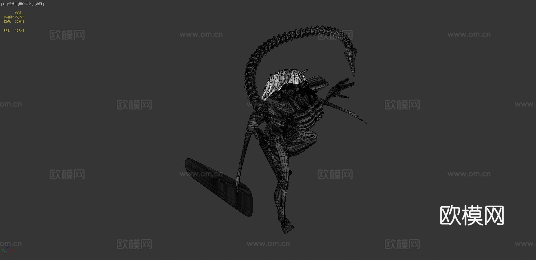 异形女外星人[NSFW]3d模型