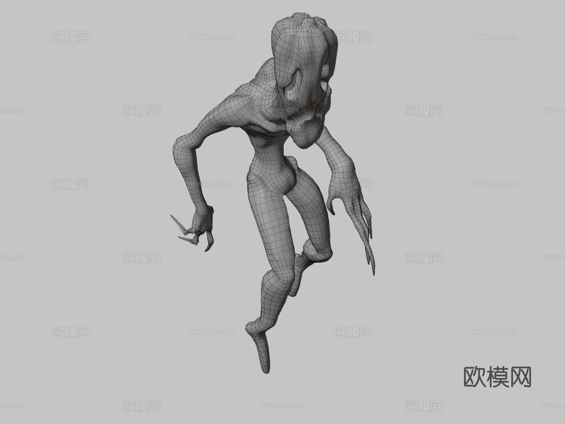 万圣节生物3d模型