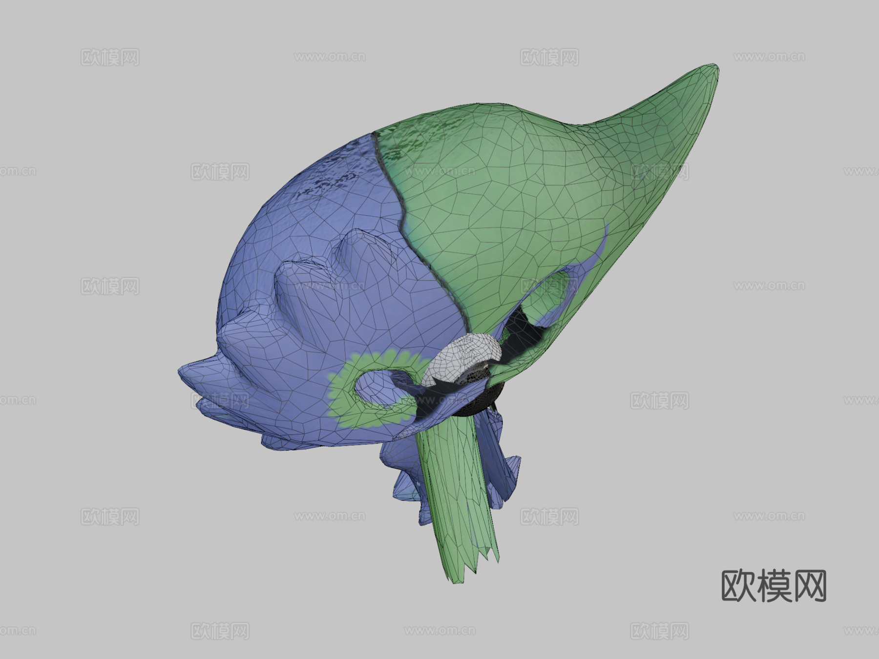 苦笑笑新模型-班班花园4与63d模型