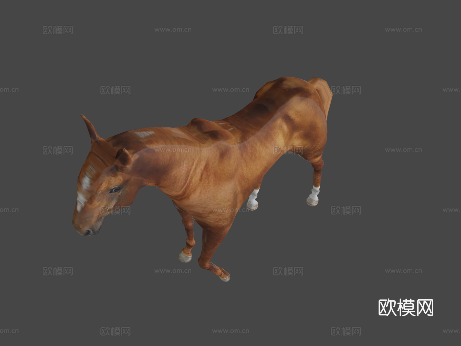 马3d模型