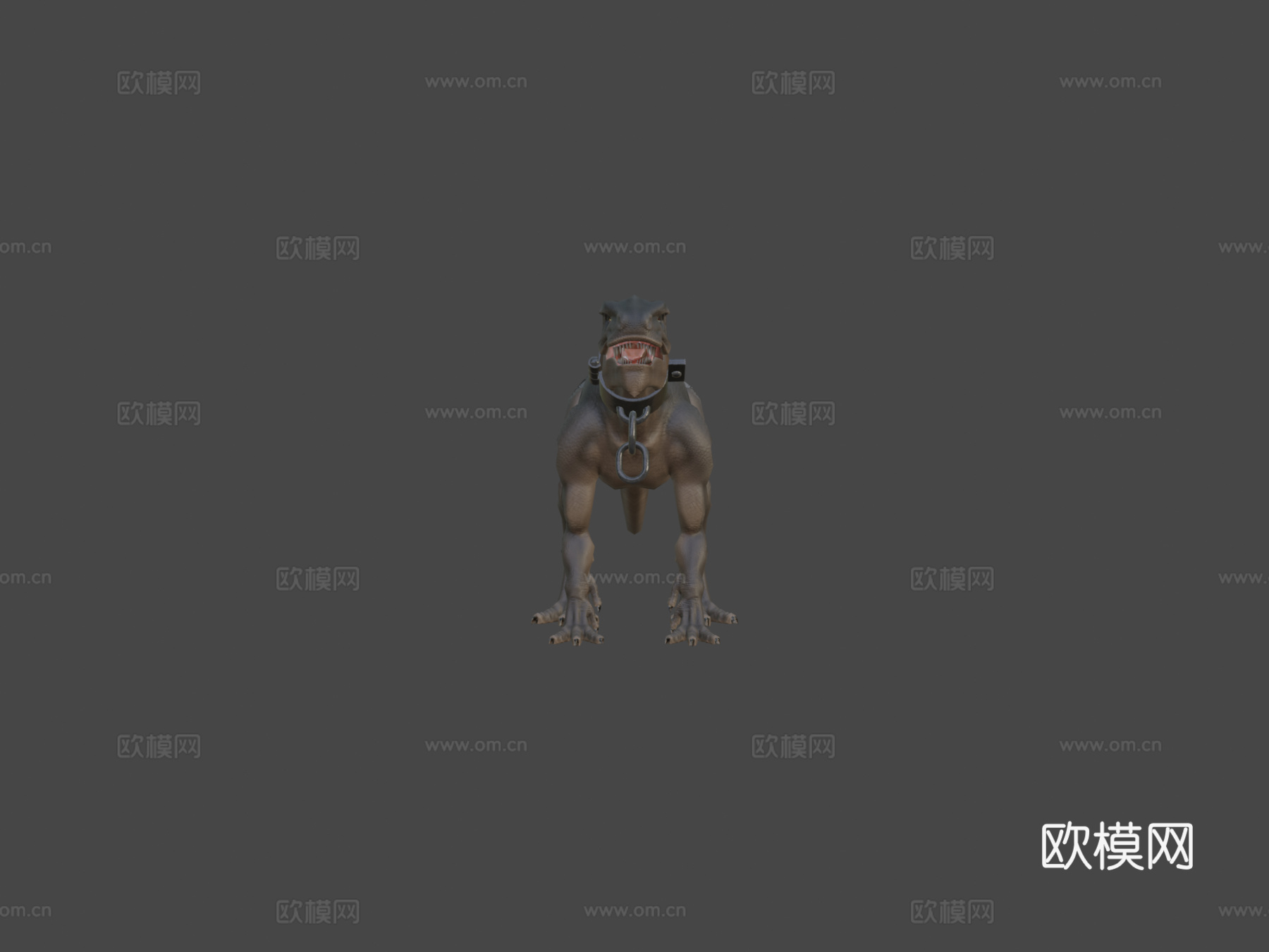 饲养员3d模型