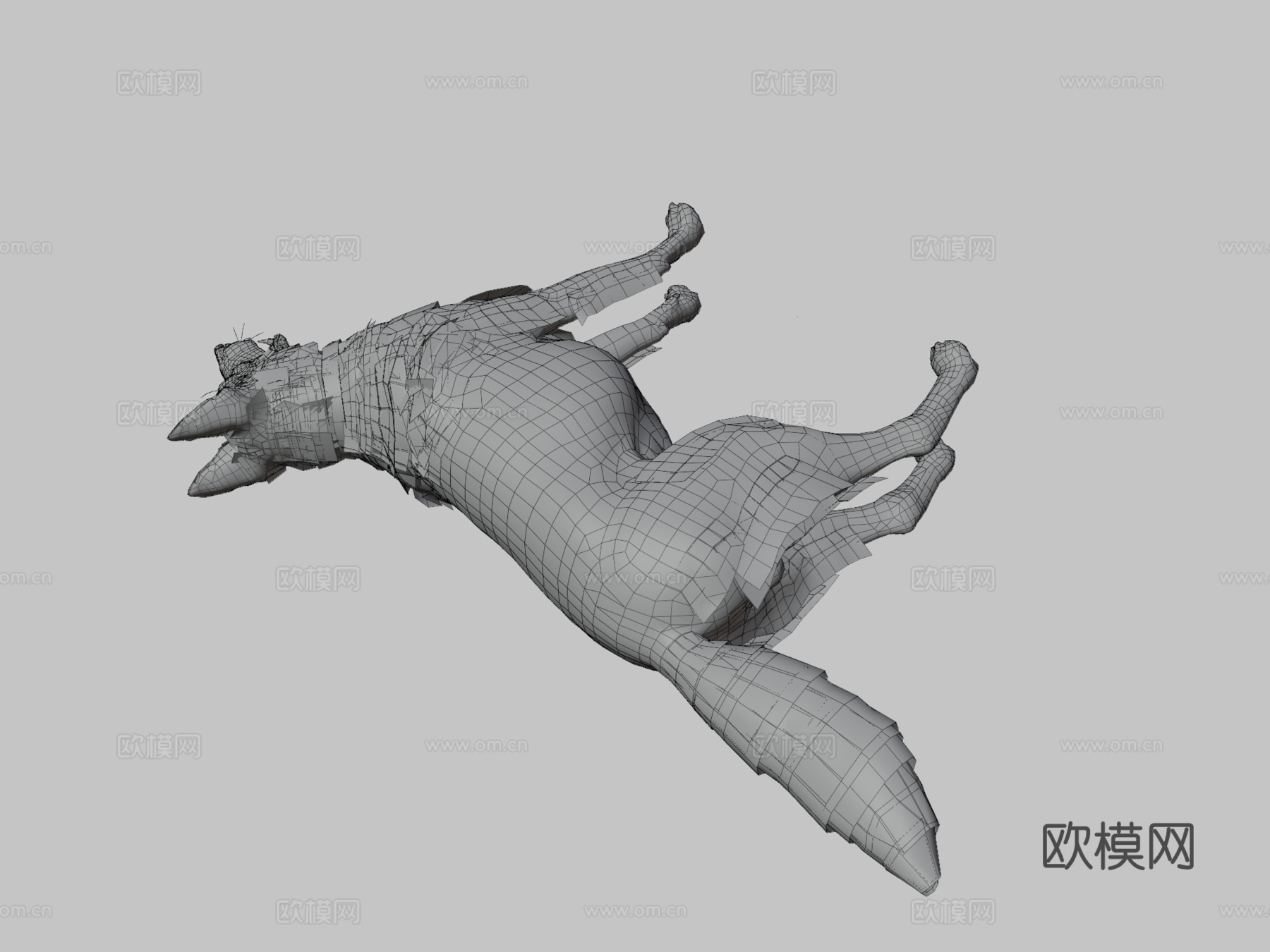 使命召唤-幽灵的军犬莱利3d模型