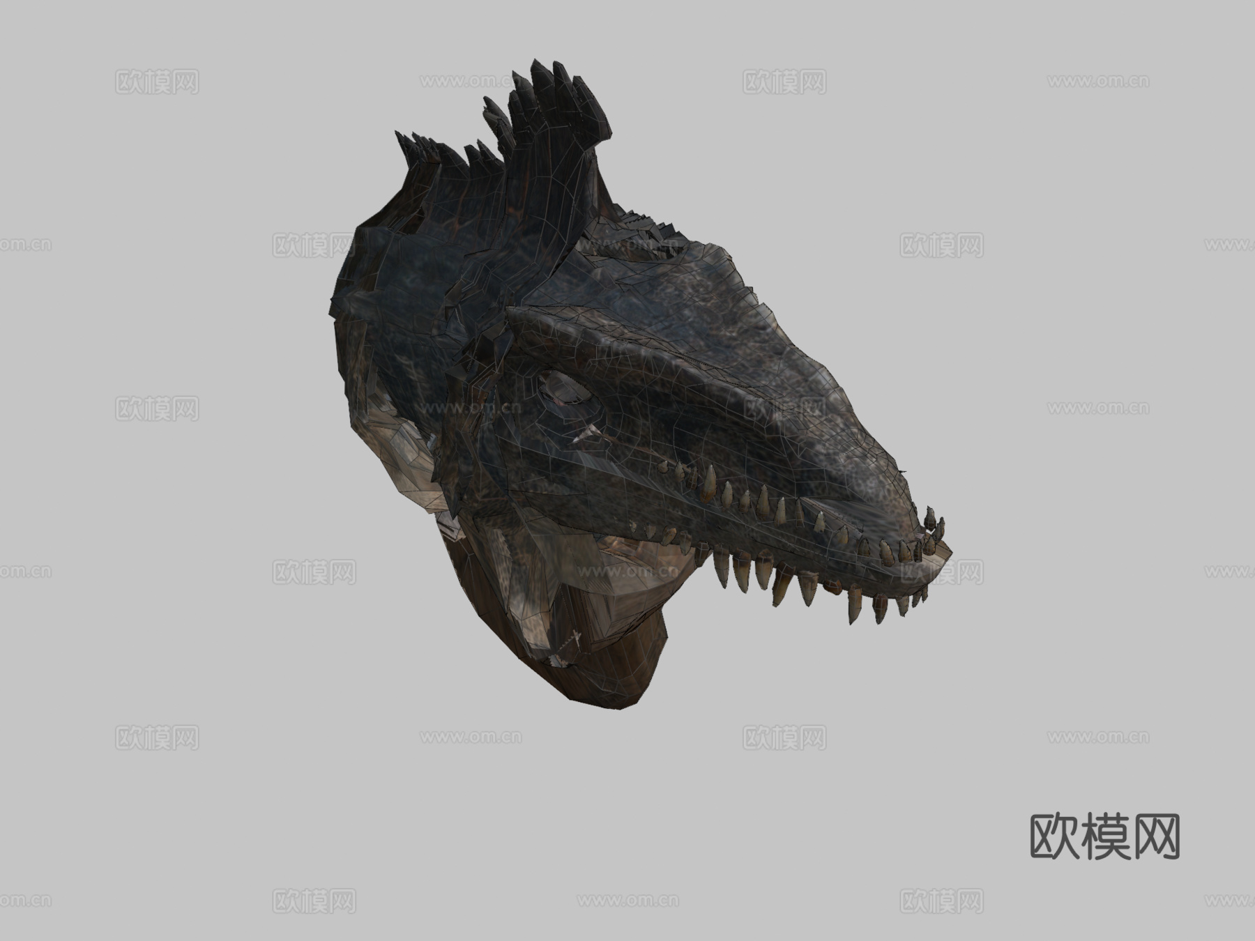 南方巨兽龙侏罗纪世界3d模型