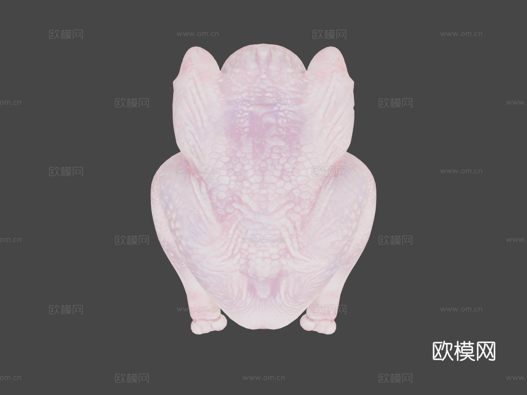 生鸡肉3d模型
