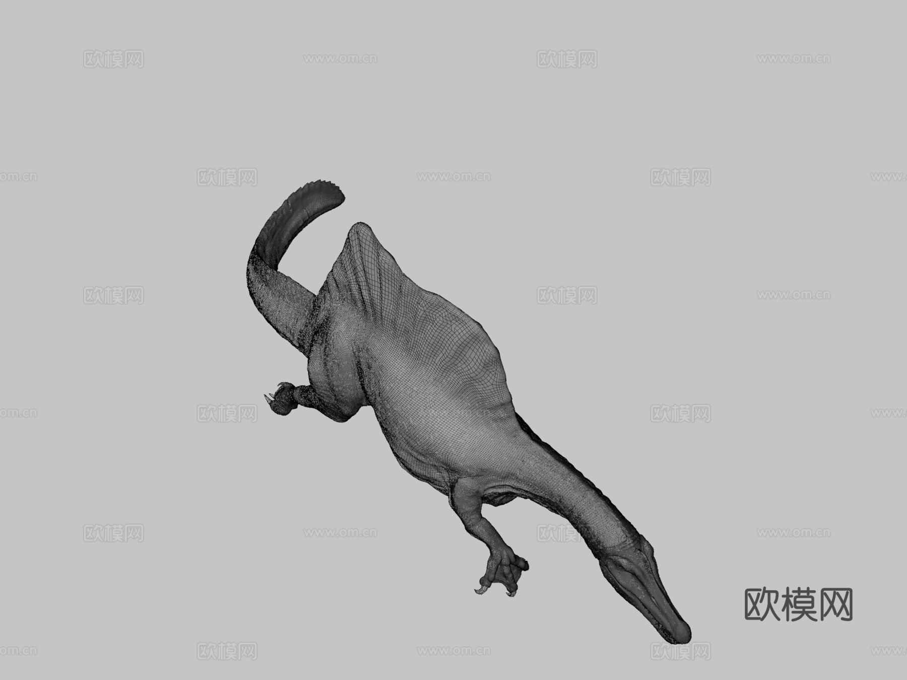 棘龙3d模型