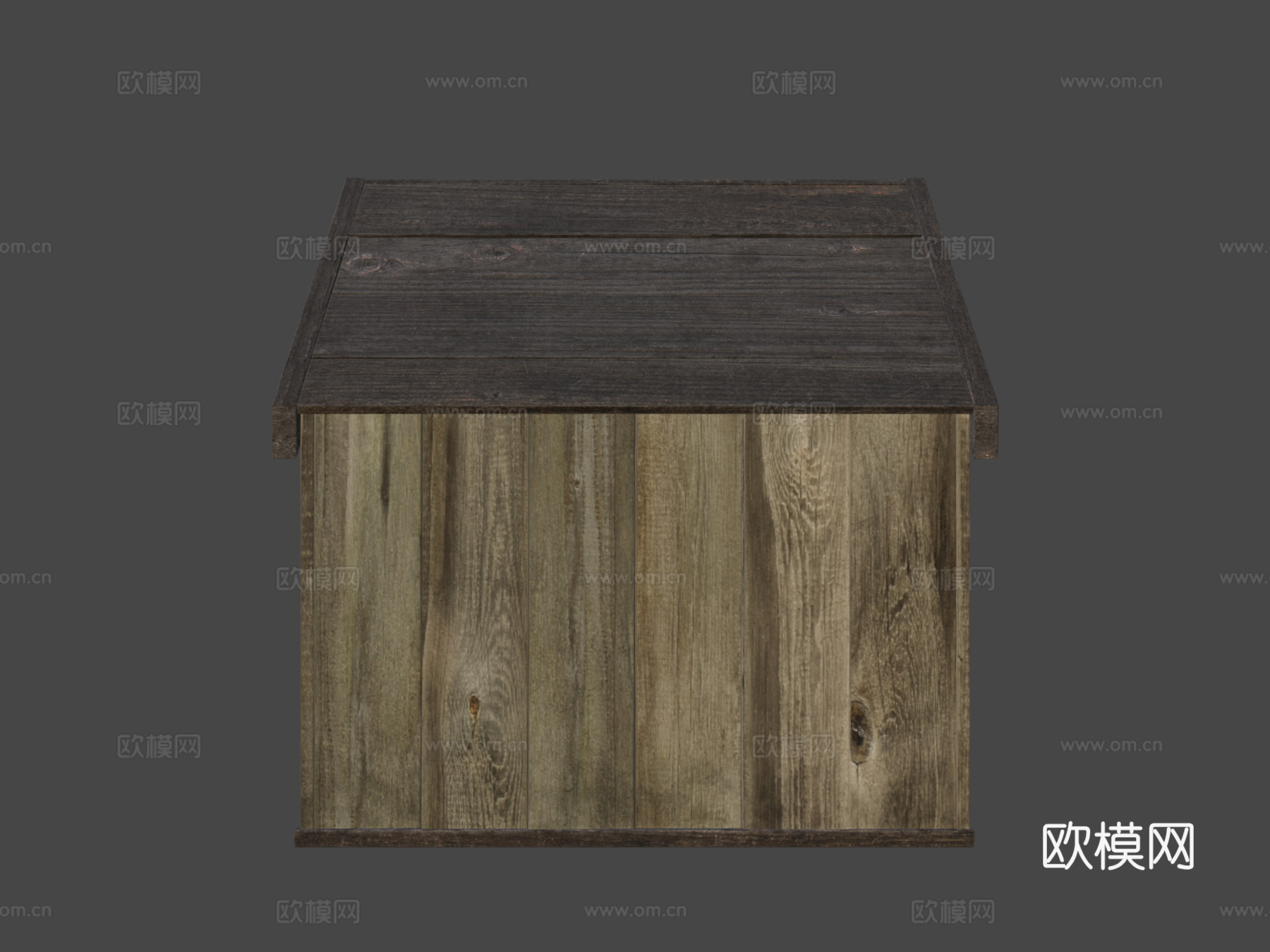 免费狗屋3d模型