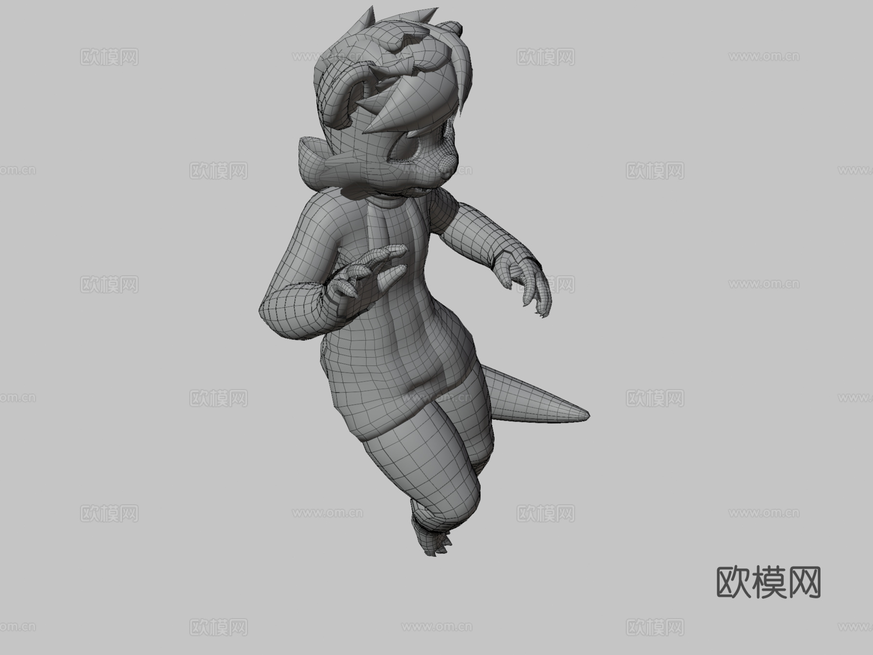 雷克斯3d模型