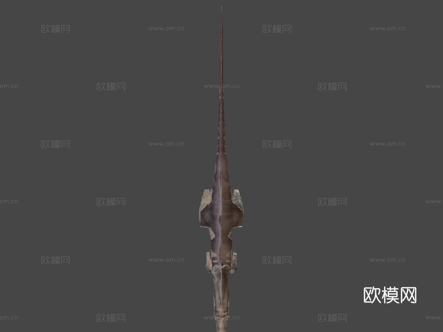 迅猛龙[极低多边形]3d模型