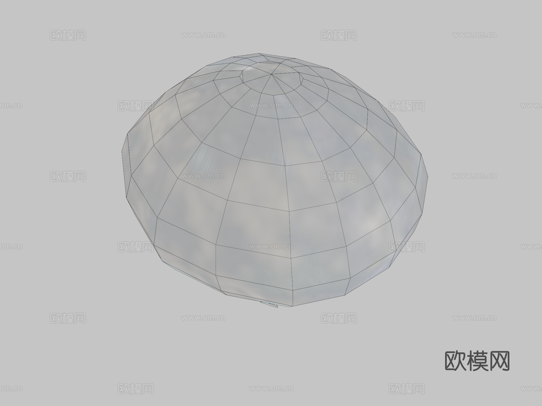 水母绑定3d模型