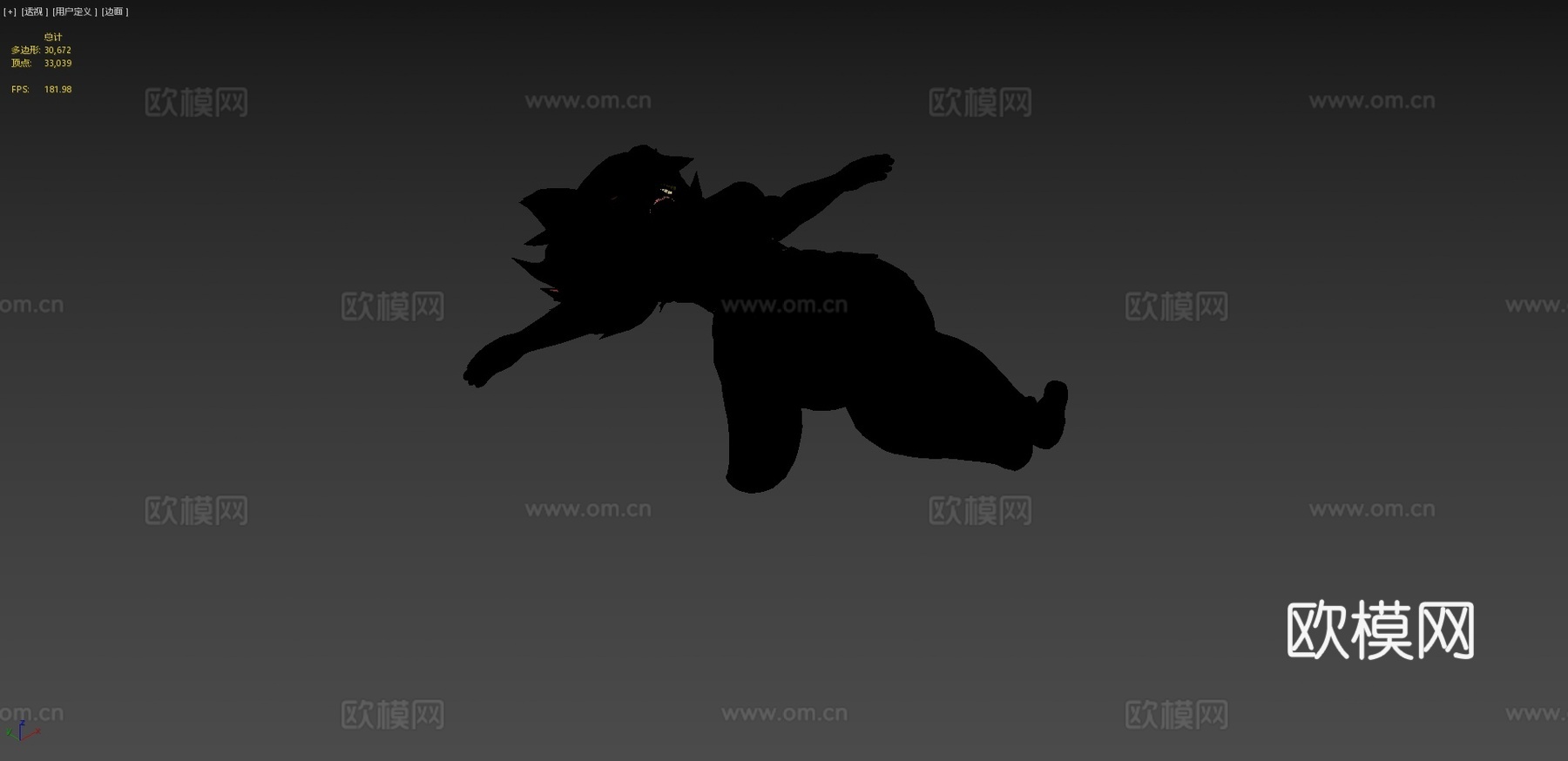 FNIA狐狸3D模型卡莉3D3d模型
