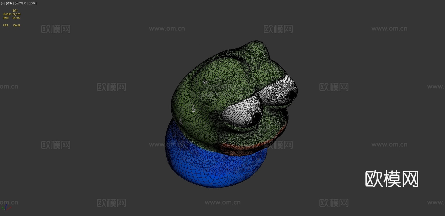 佩佩-monkaS3d模型