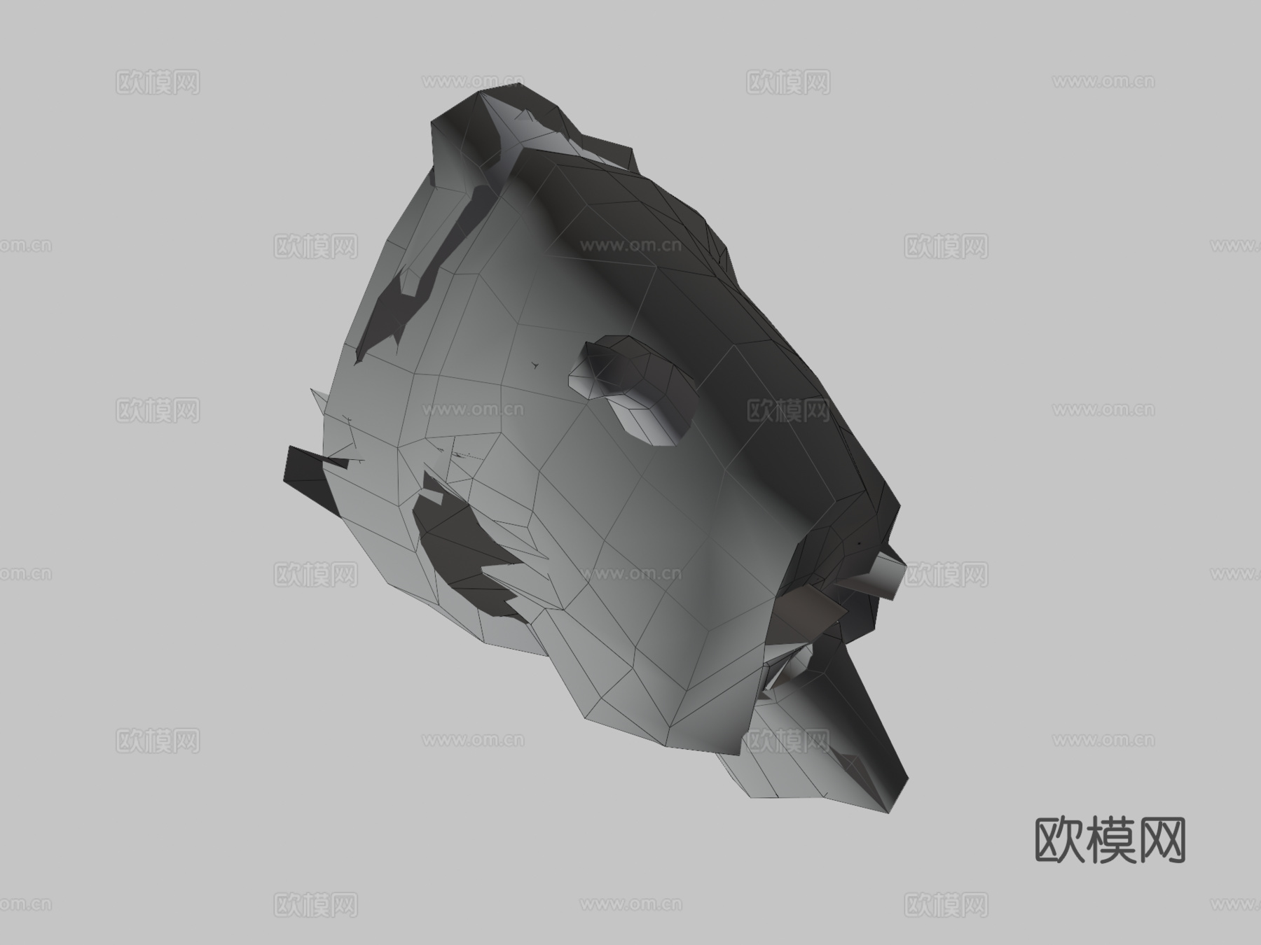 老虎奔跑v03版(Unity版shehab制作)3d模型