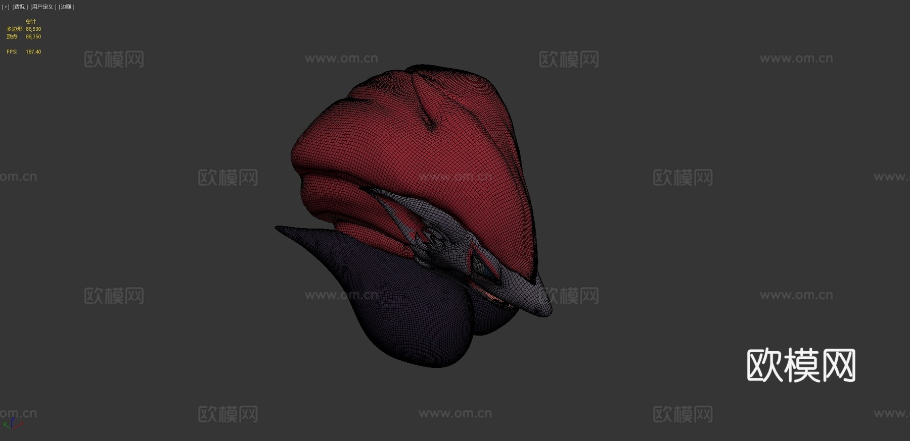 索罗亚克Zbrush雕塑(可下载)3d模型