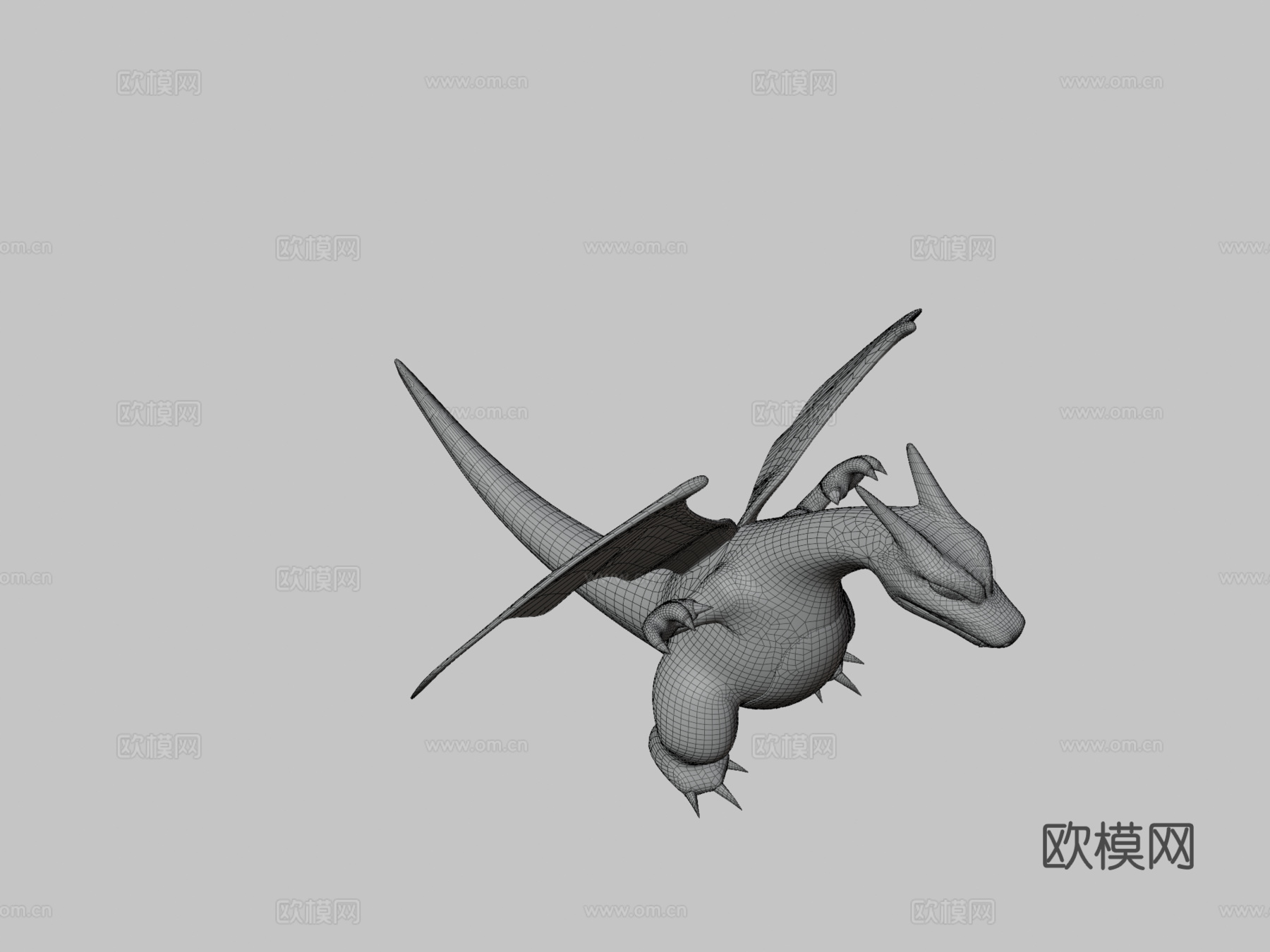 喷火龙3d模型