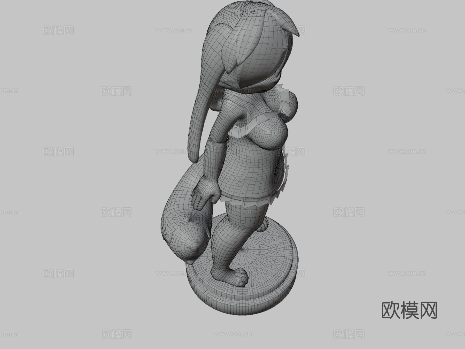 阿什莉3d模型