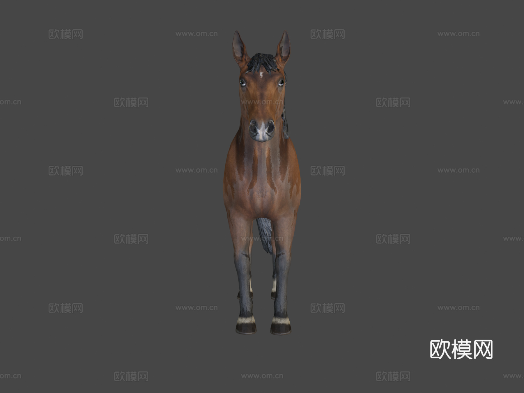 马3d模型