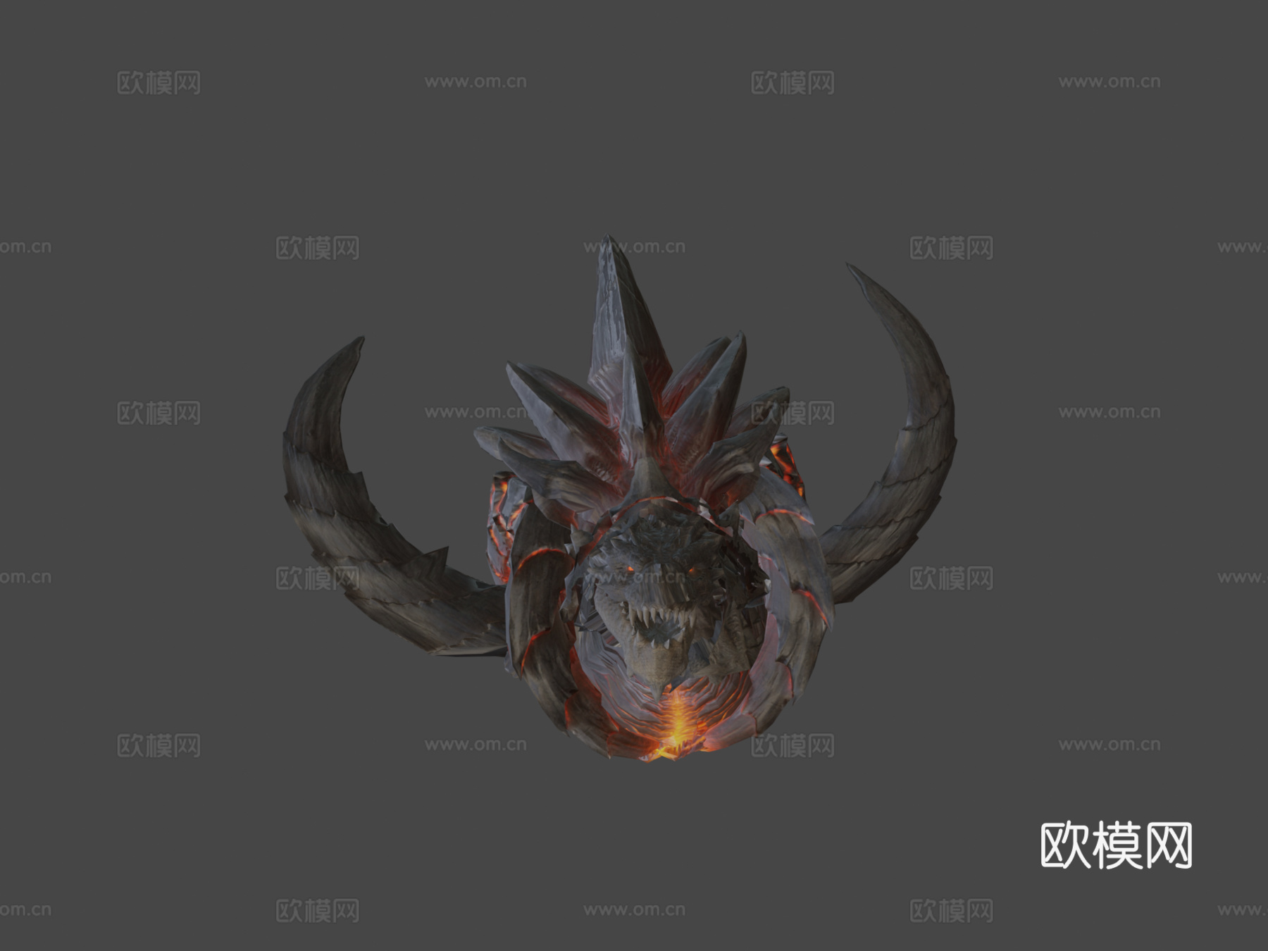 老板龙动画3d模型