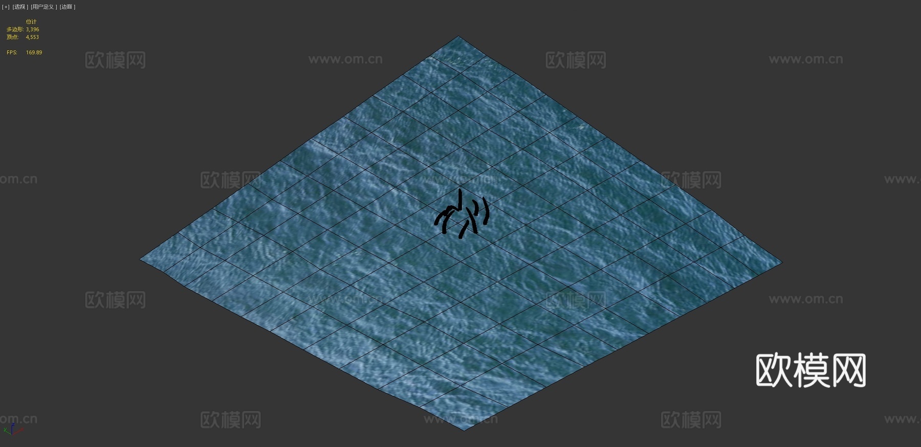 海怪3d模型