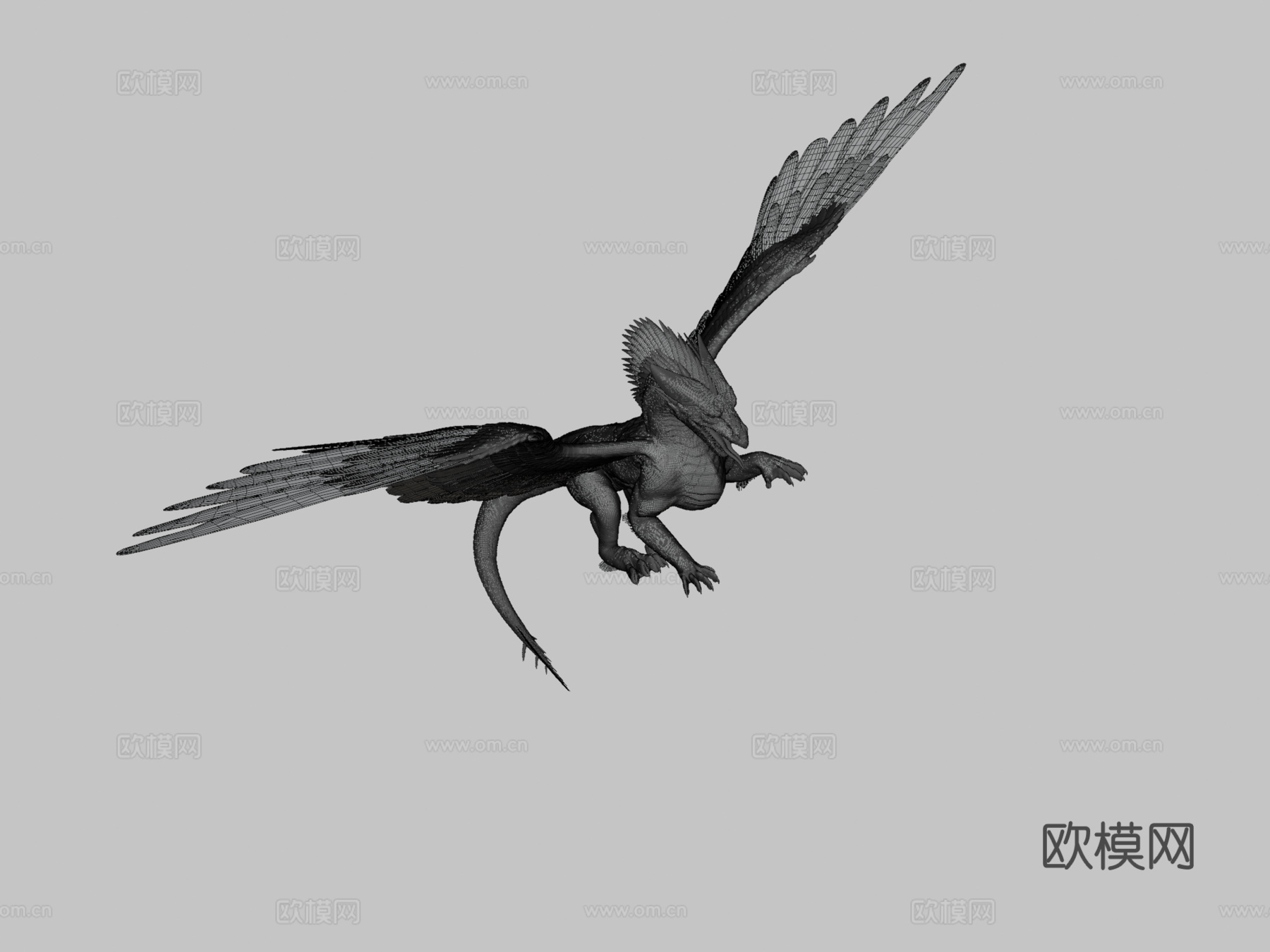 巨龙维索纳3d模型