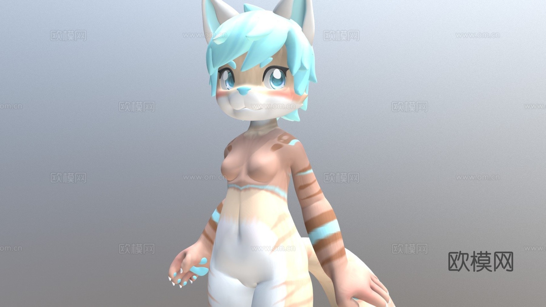 Stina H.站立架3d模型
