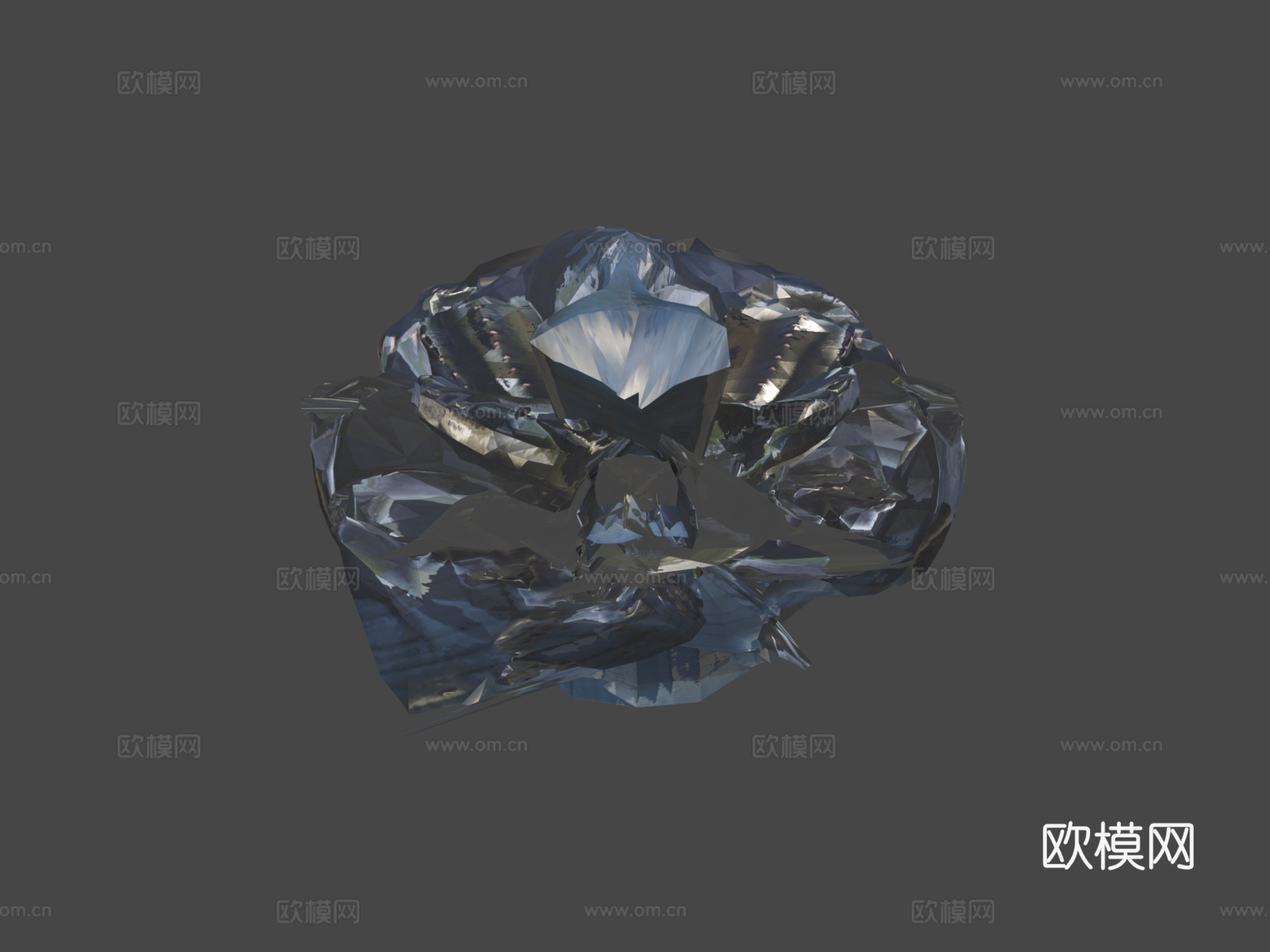 发光鲸鱼3d模型