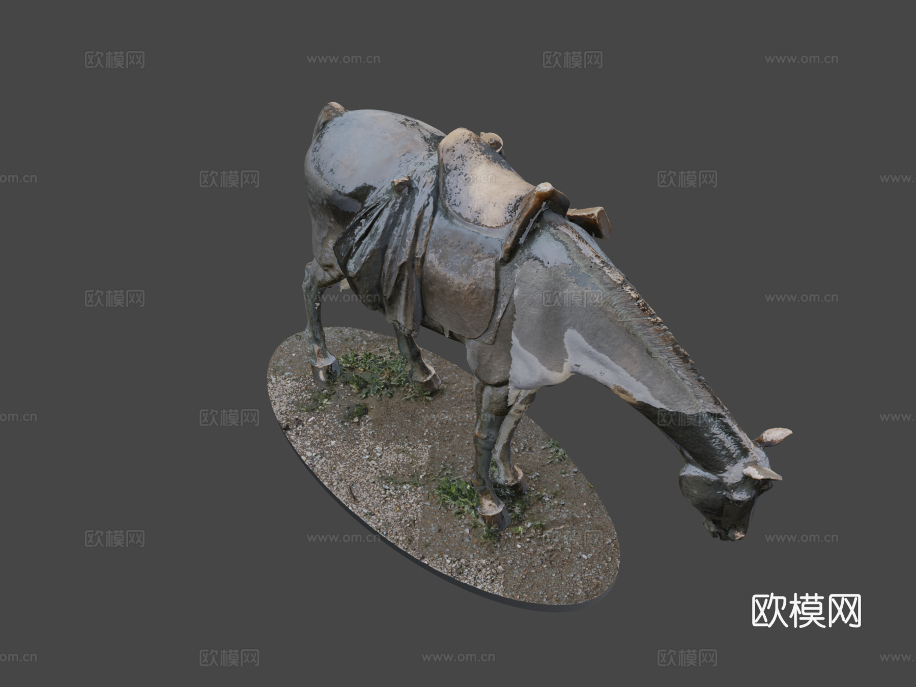 马3d模型