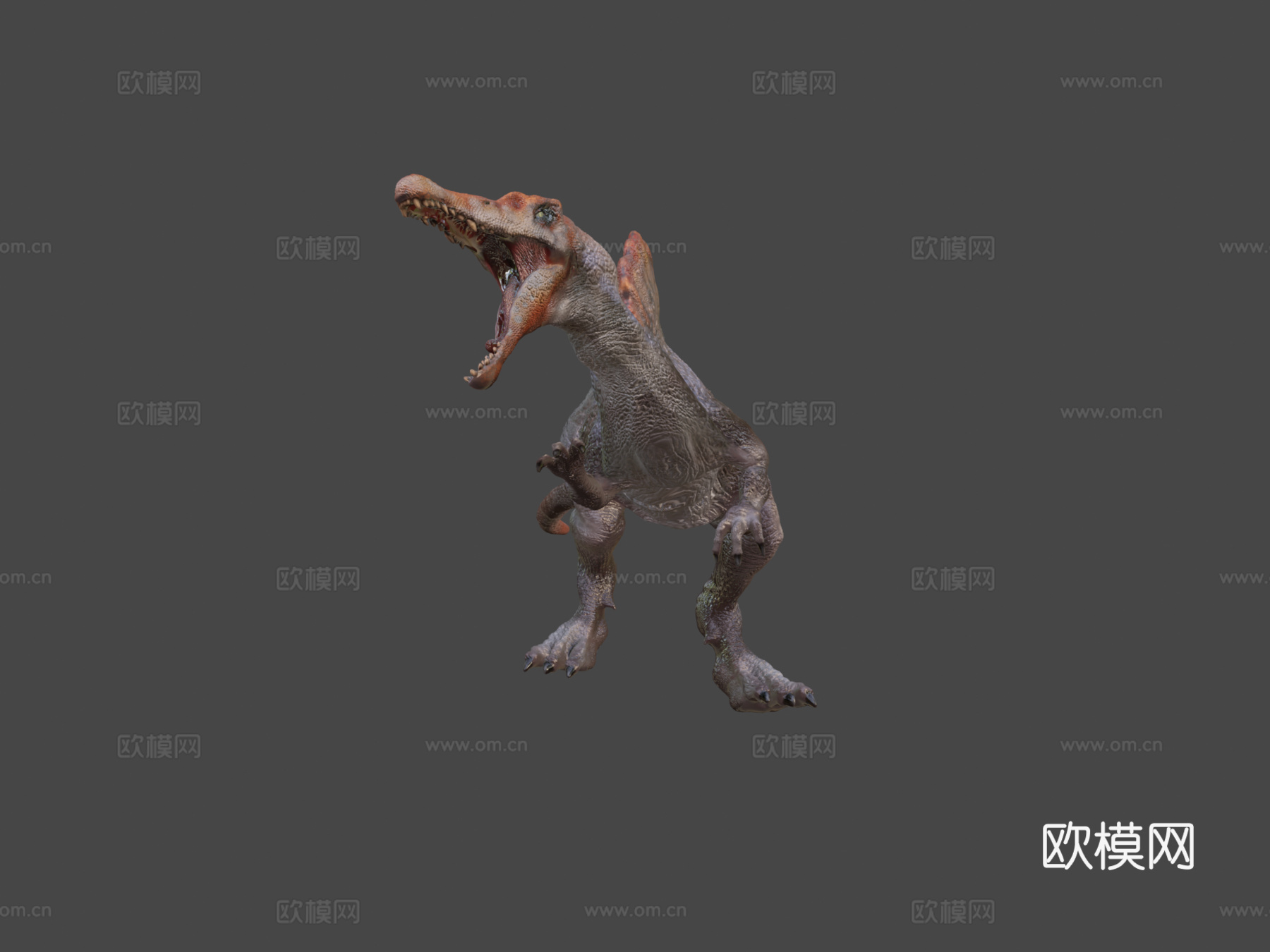 棘龙动画3d模型