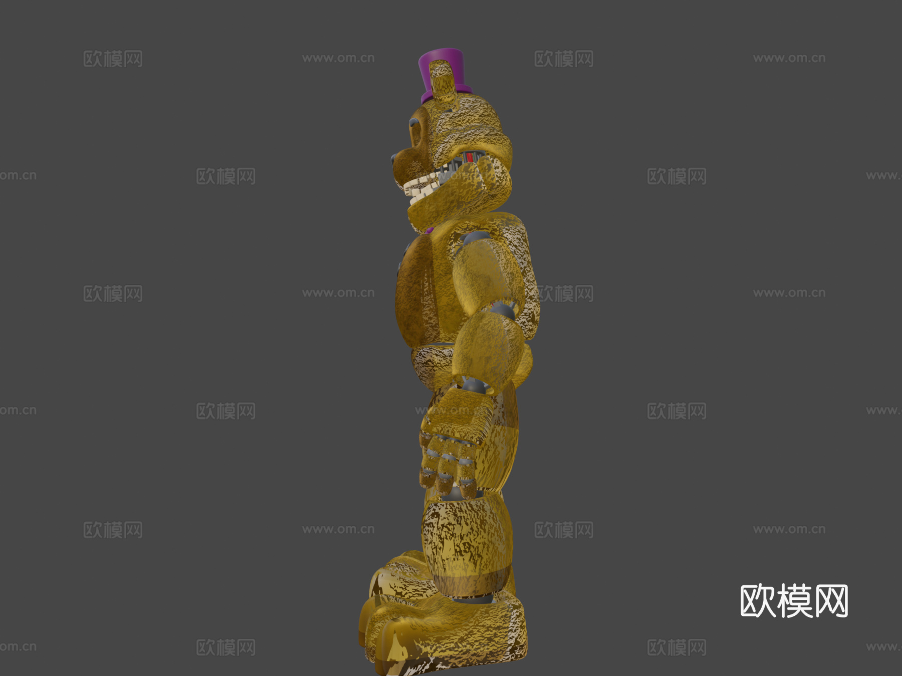弗雷迪熊3d模型