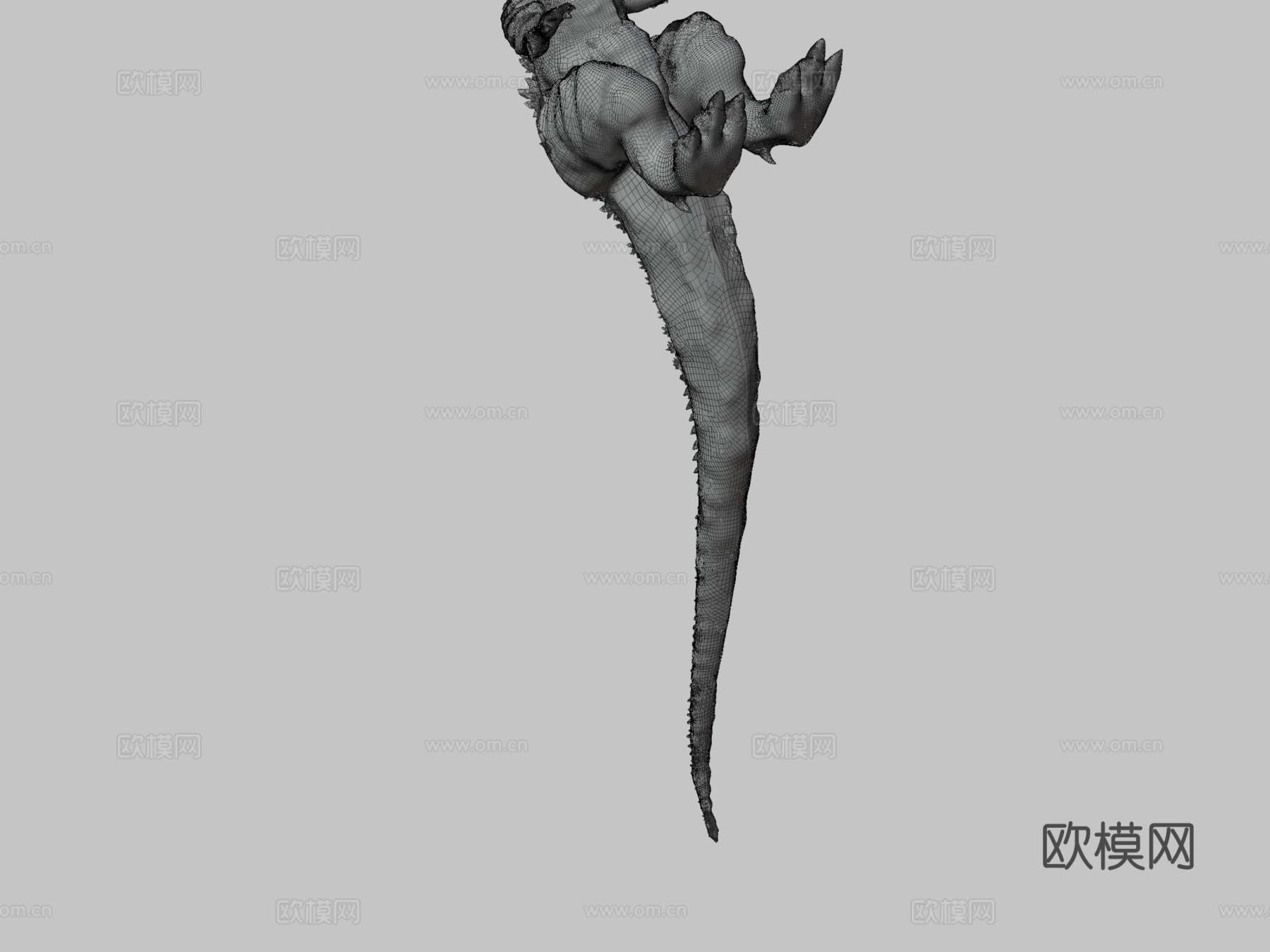 哥斯拉终极体[奇异点]3d模型