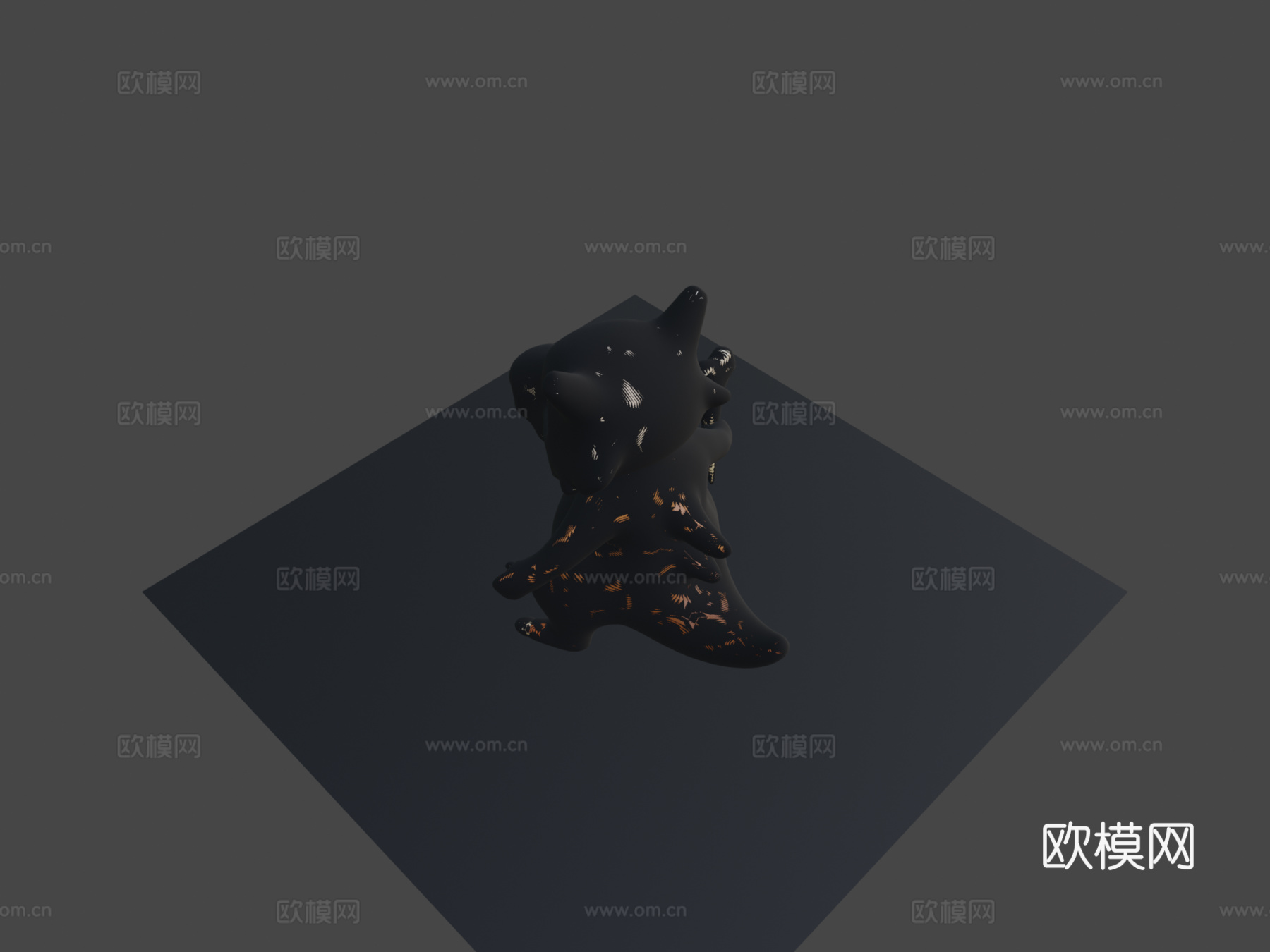 卡拉卡拉宝可梦3d模型