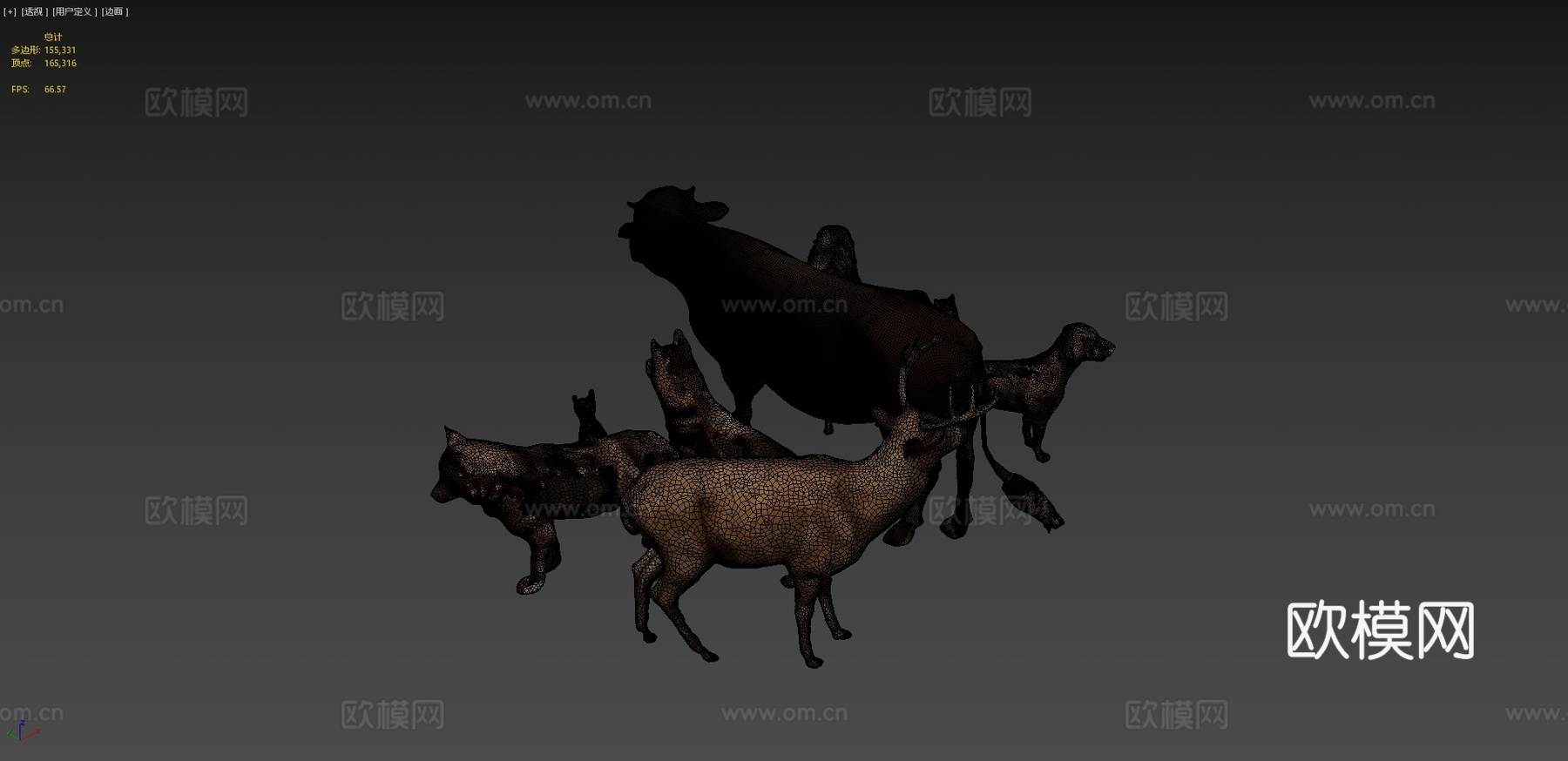 动物包第1卷3d模型