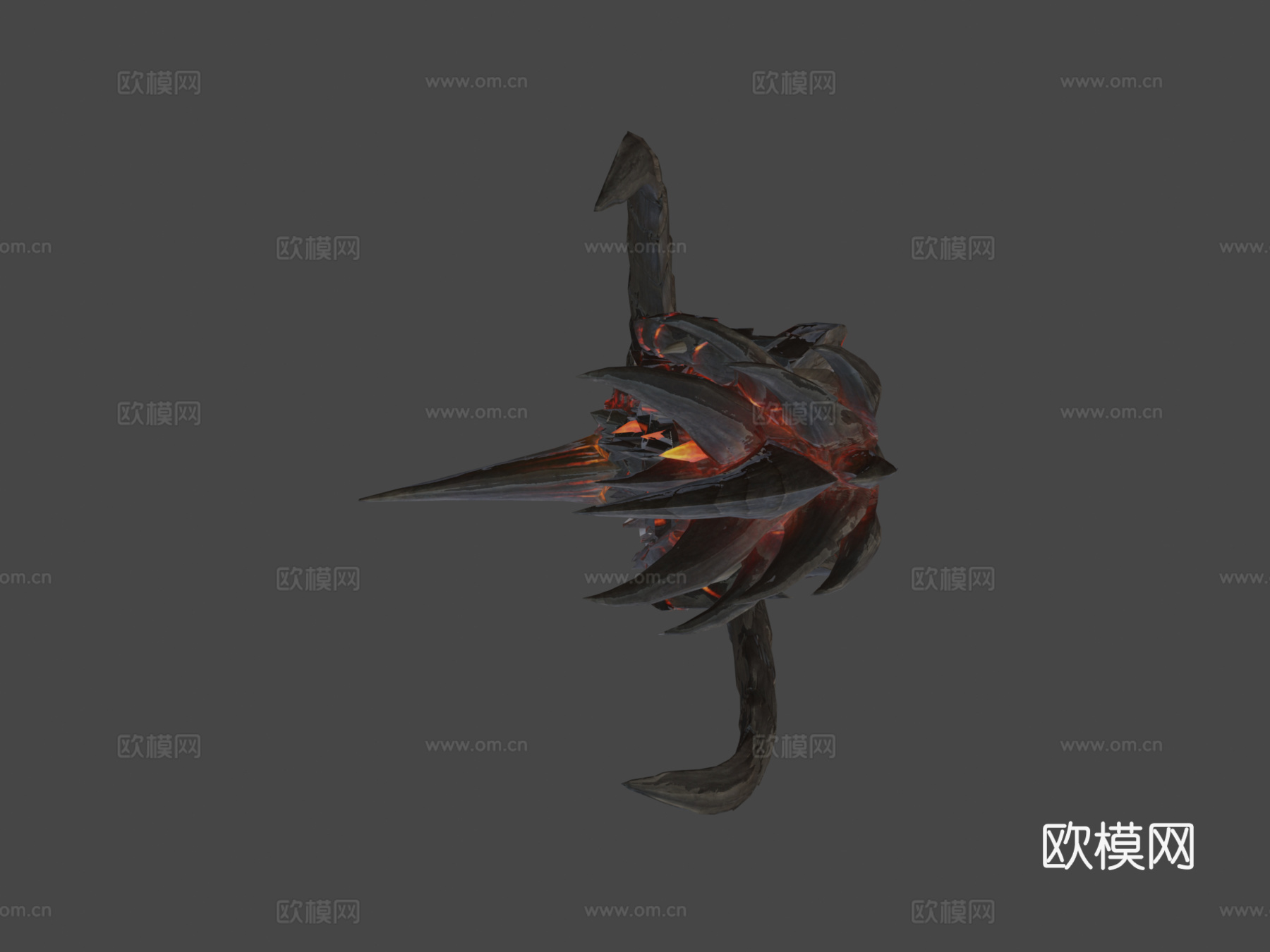 老板龙动画3d模型