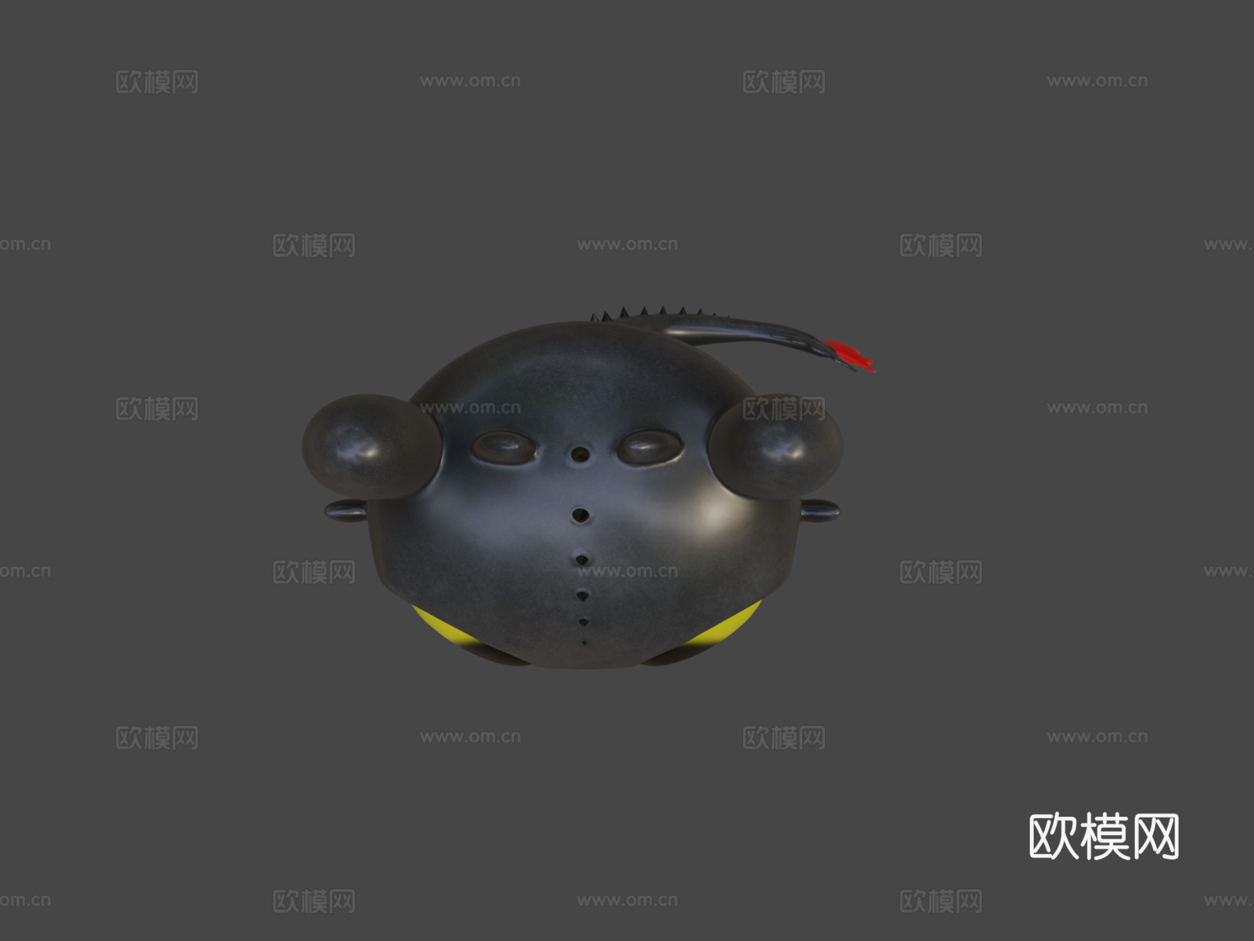 无牙仔(奇姆洛)可爱版3d模型