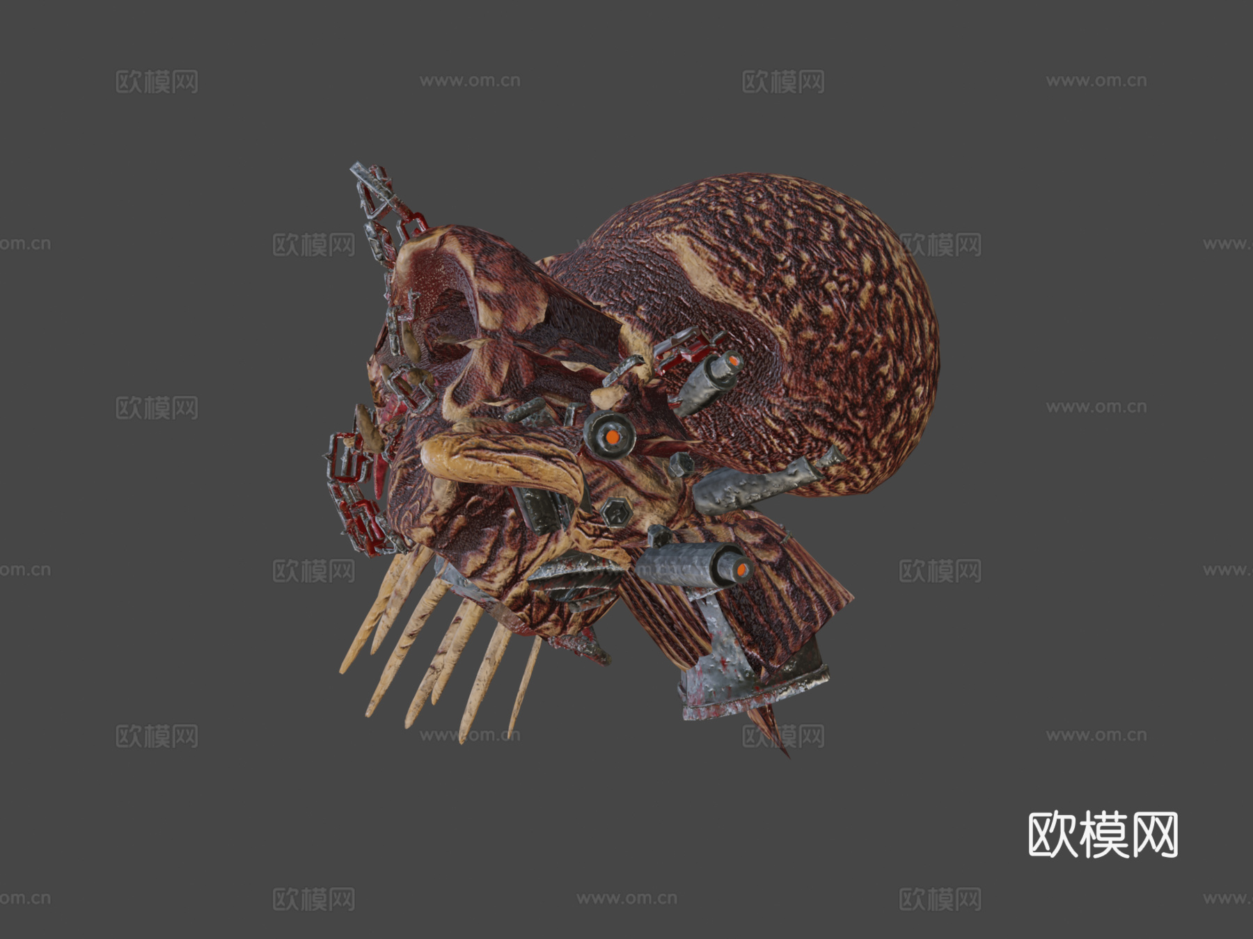 免费生物角色3d模型