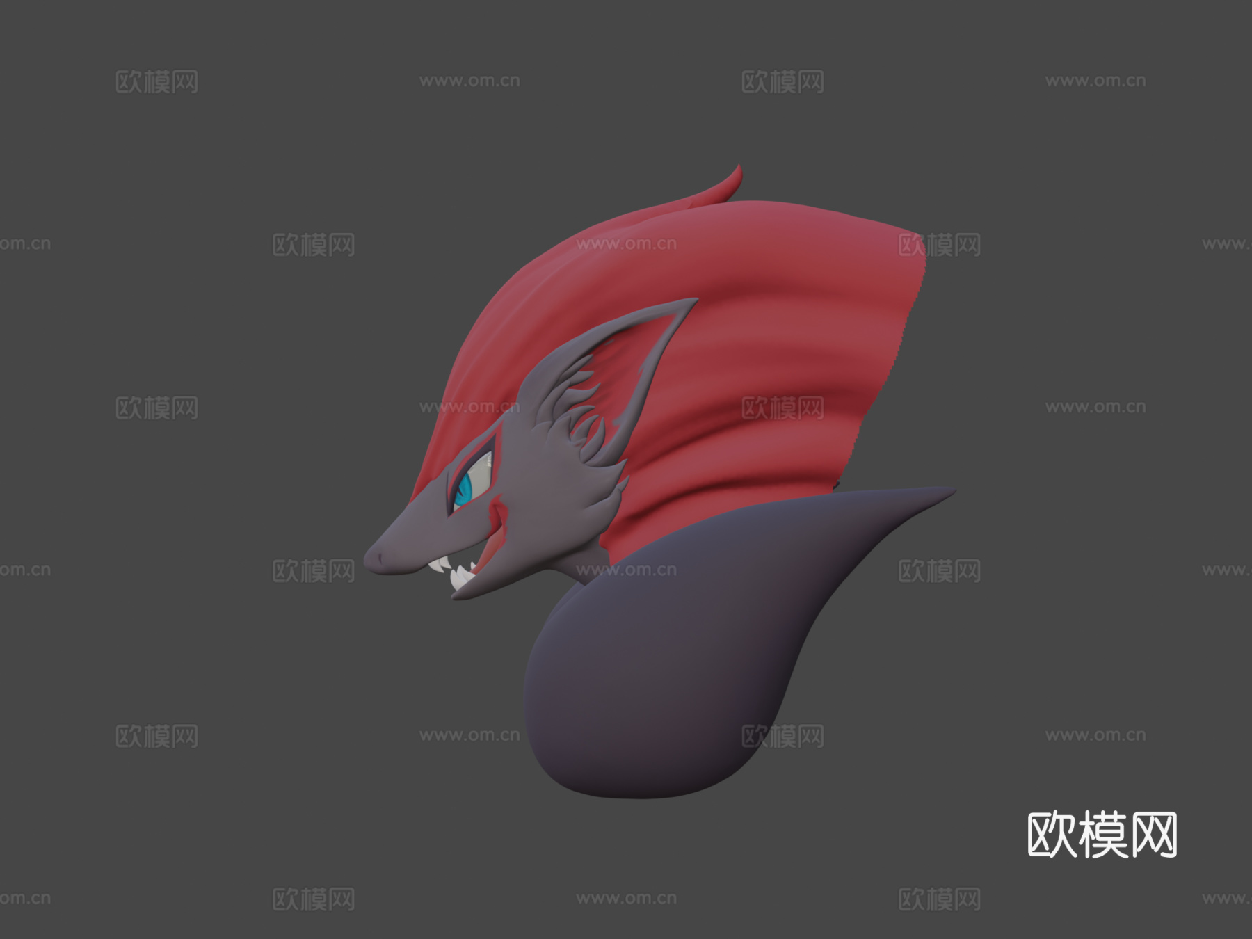索罗亚克Zbrush雕塑(可下载)3d模型