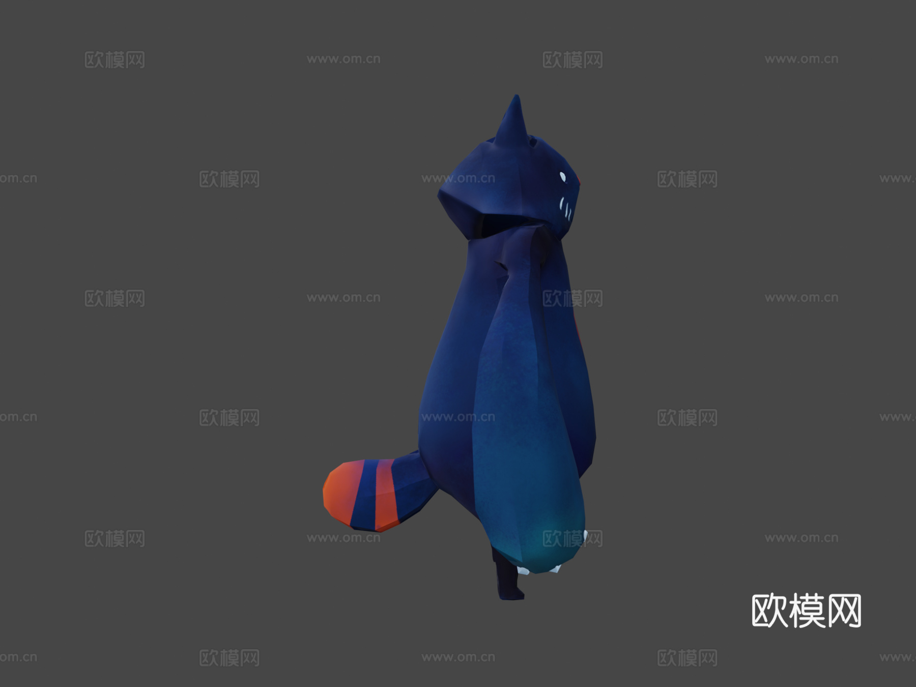 猫型生物3d模型