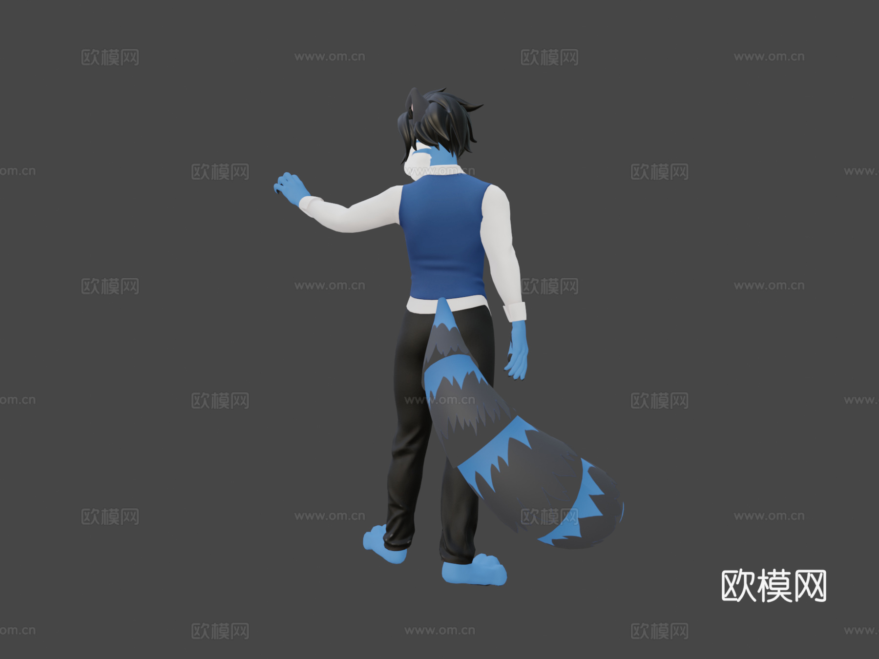 黑暗~VRChat委托3d模型